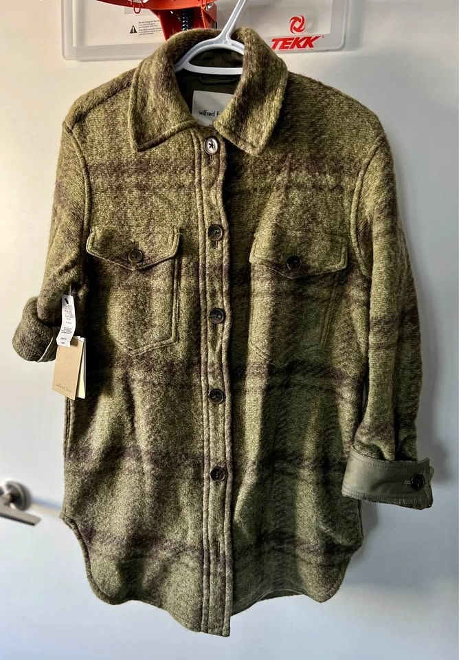 NEW ARITZIA Ganna Shirt Jacket XXS