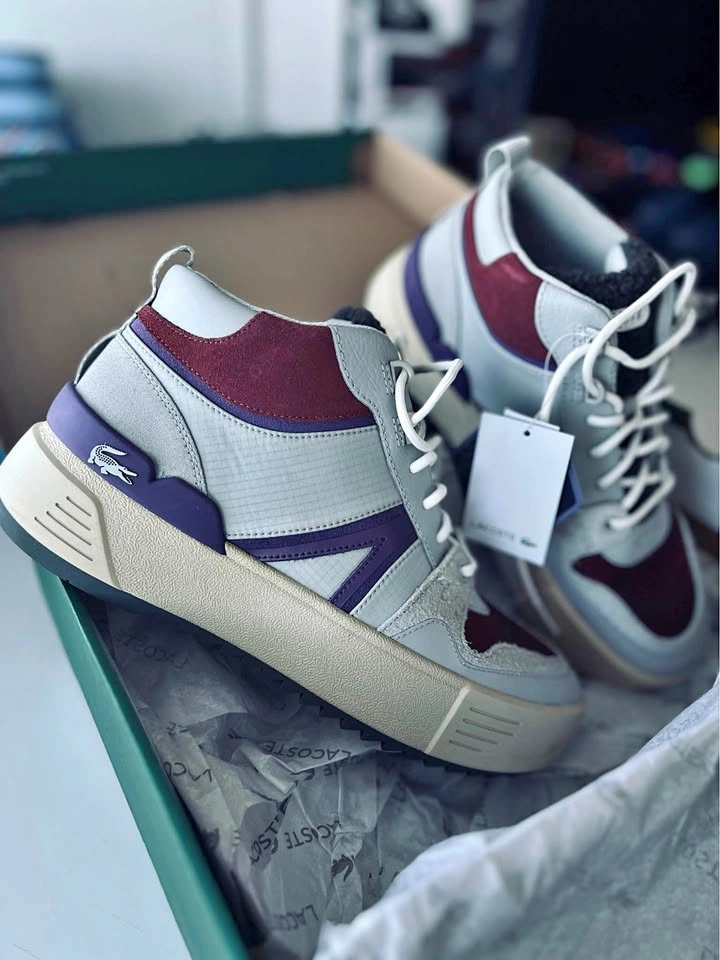 [NEW] LACOSTE Women's L002 Winter Leather Sneakers
