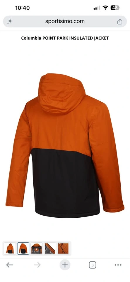 NEW MEN $220 Columbia Point Park insulated jacket - photo 3