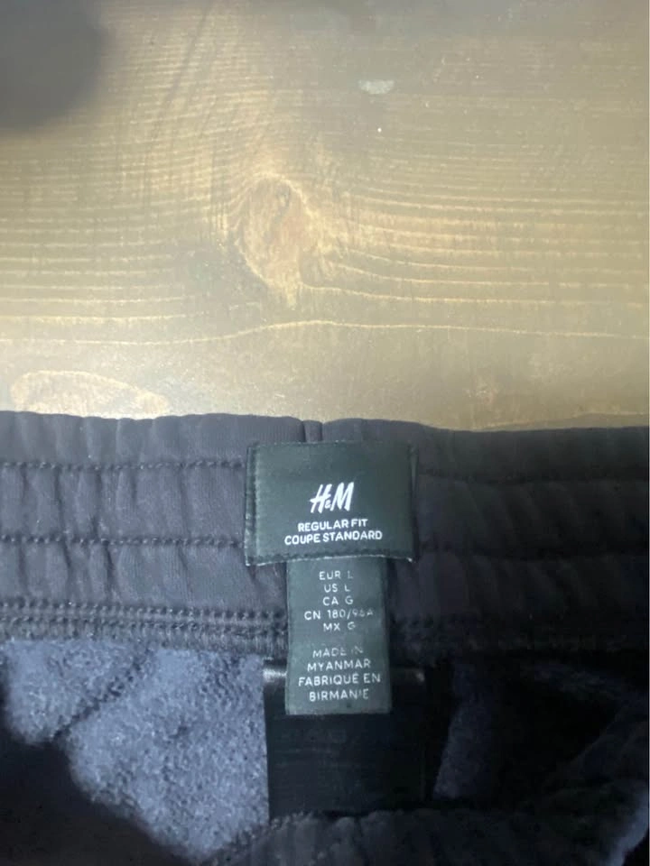 Black H&M Sweats - M Cuffed - photo 2