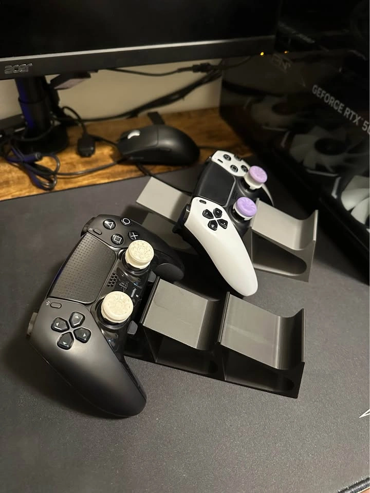 3D Printed Minimalist Gaming Controller Stands (2 Pairs) - photo 4