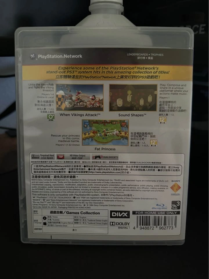 [PS3] BEST of PlayStation Network VOL. 1 (Asian Version) - photo 2