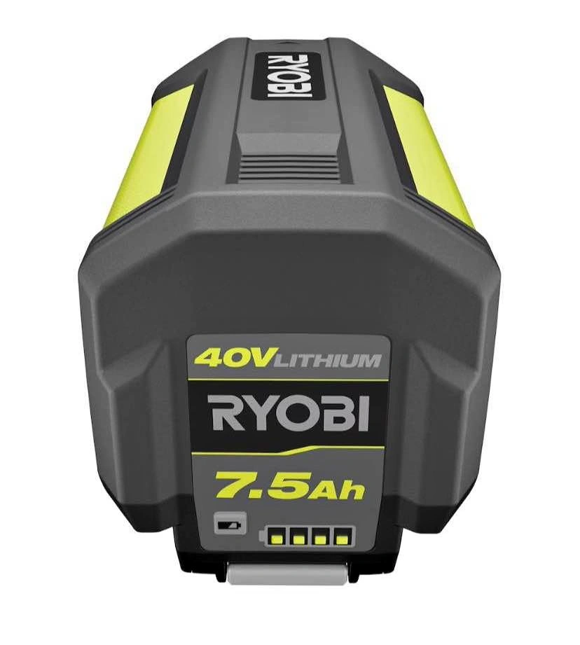 RYOBI 40V 7.5 Ah Battery + Rapid Charger