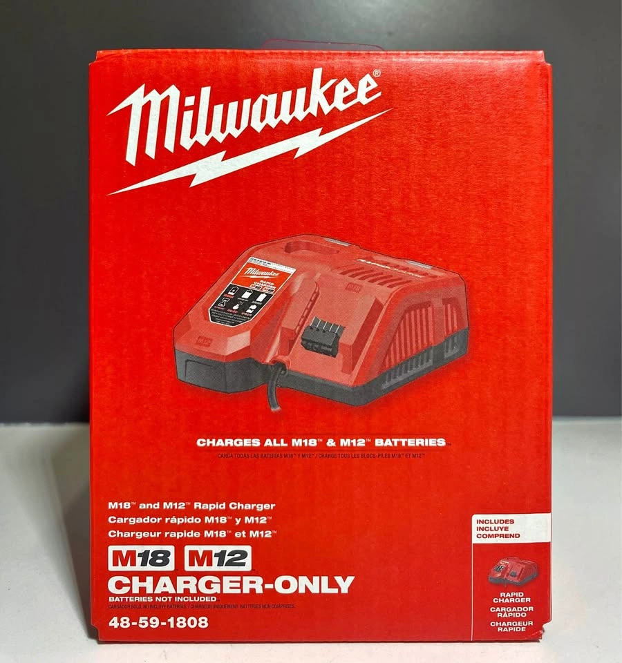 Milwaukee M12/M18 Multi-Voltage Rapid Charger 48-59-1808