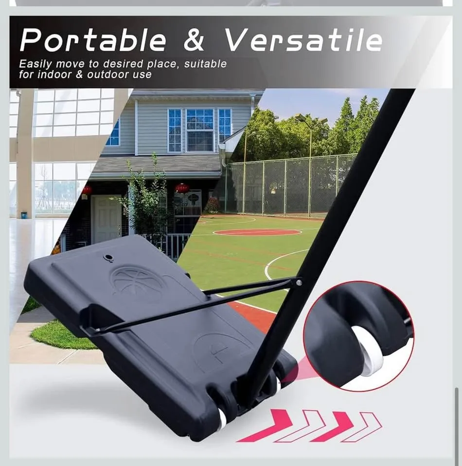 Touch Fish Kids Height-Adjustable Basketball Hoop image indicator(6)