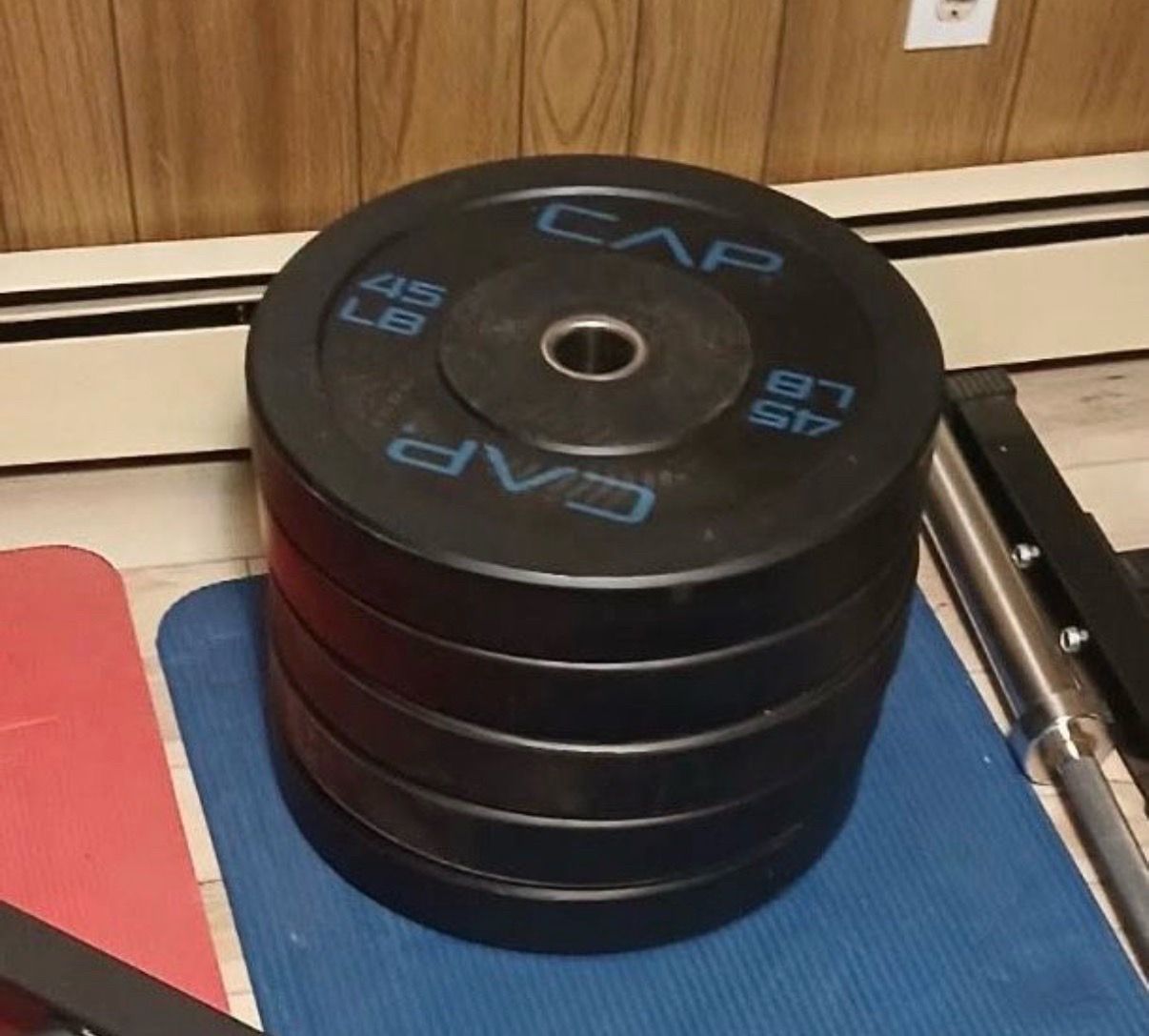Olympic Bumper Weight Plates & Storage Trees - photo 3