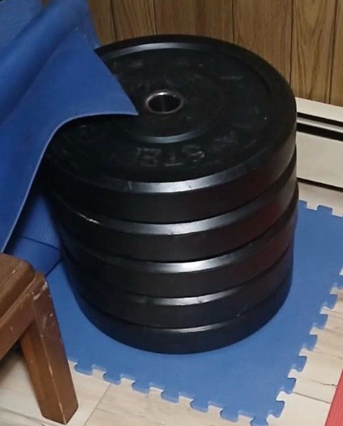 Olympic Bumper Weight Plates & Storage Trees - photo 4