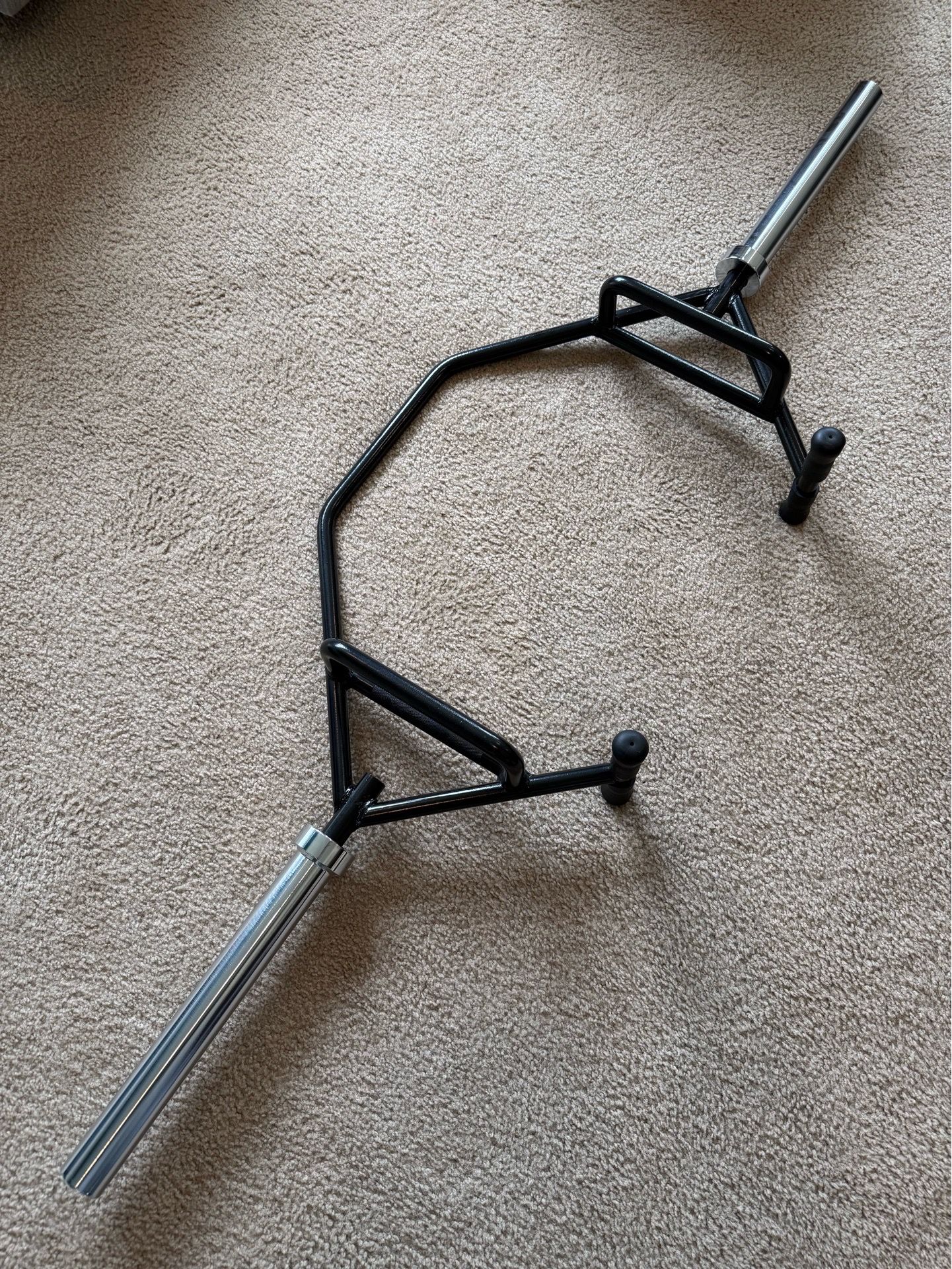 OPEN trap hex shrug deadlift OLYMPIC BARBELL