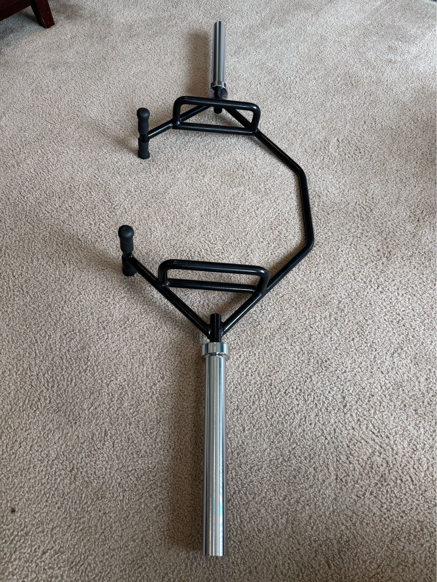 OPEN trap hex shrug deadlift OLYMPIC BARBELL - photo 2