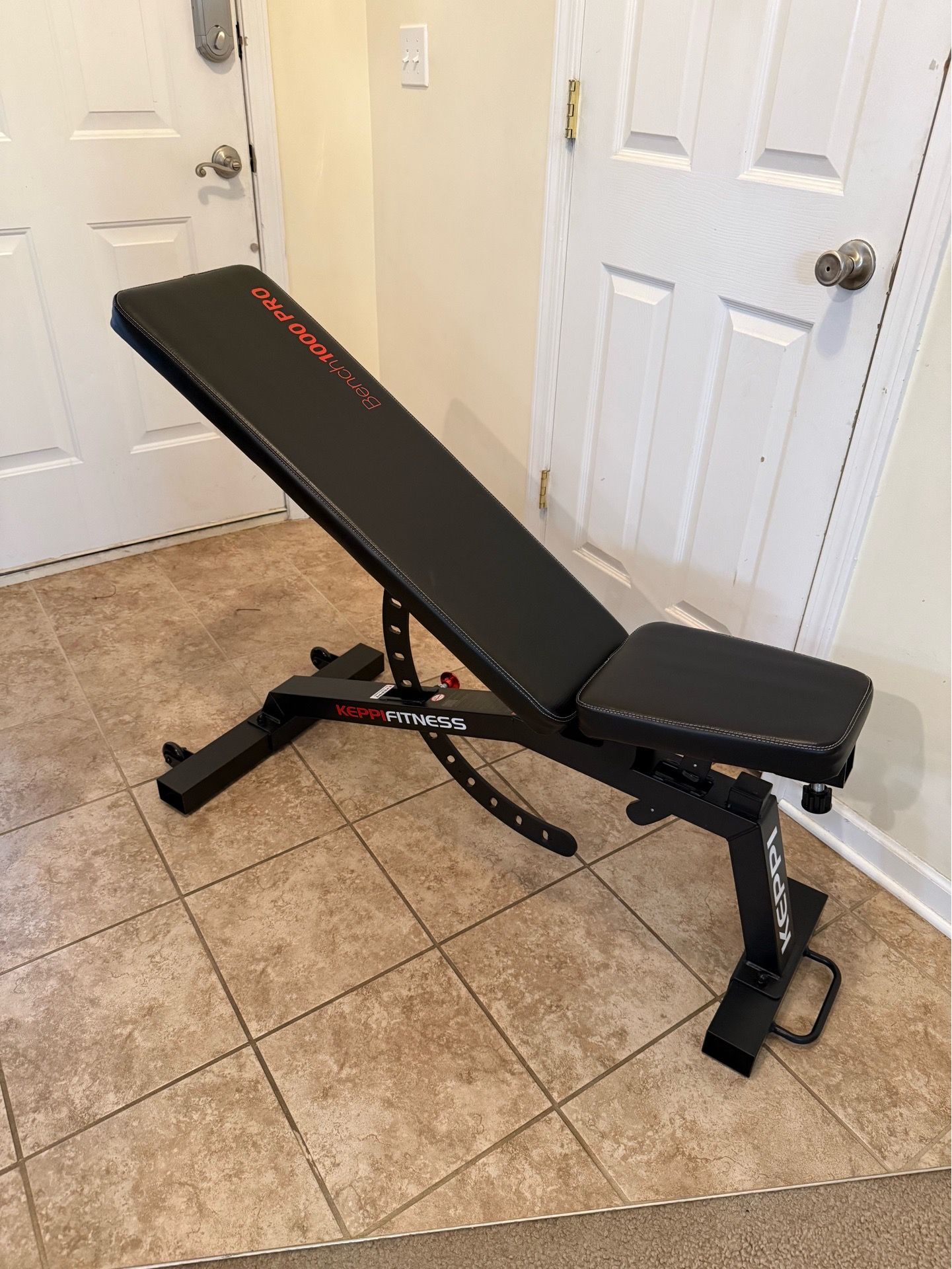 Keppi adjustable GYM weight bench