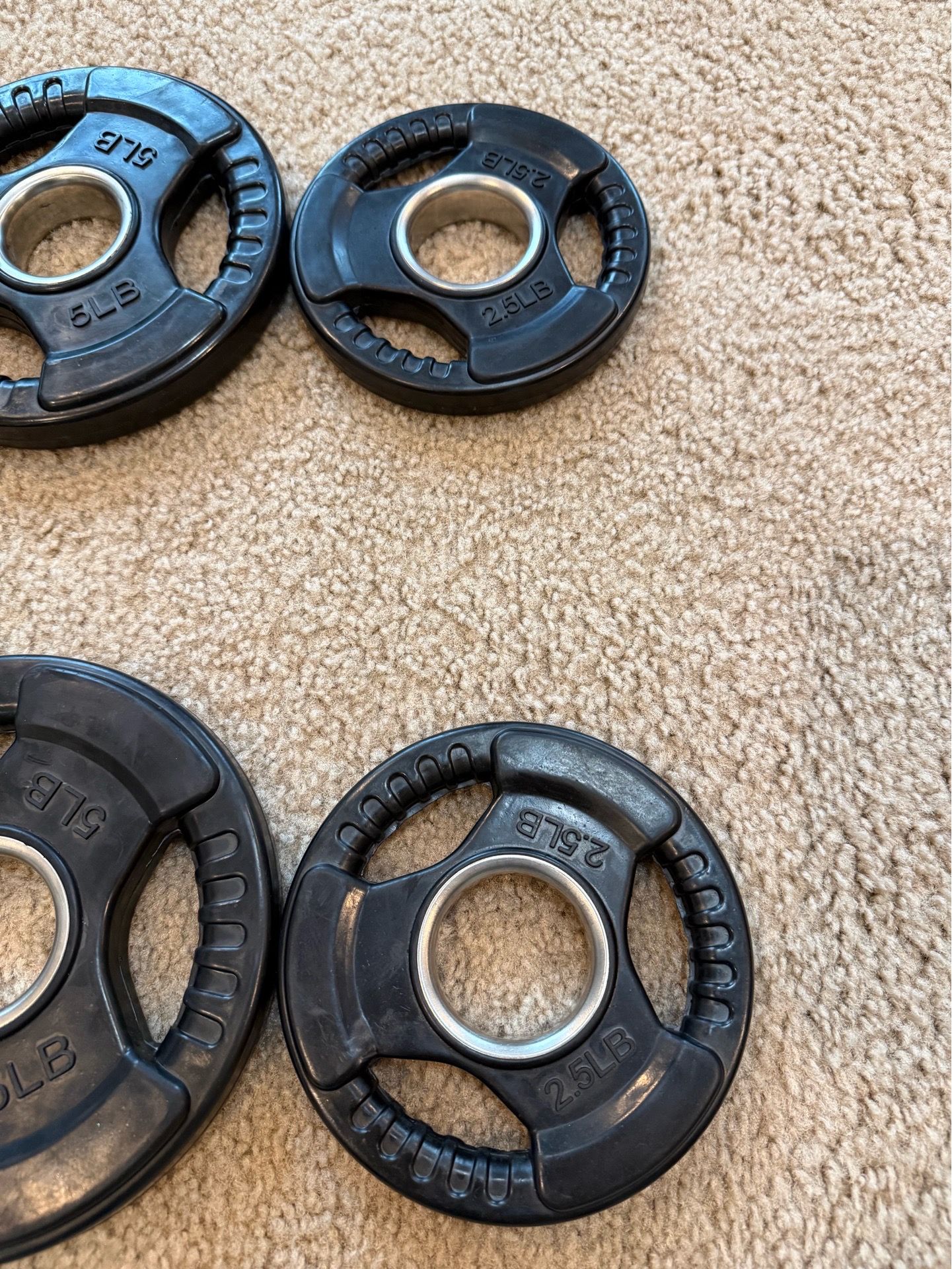 Olympic rubber urethane bumper Weight Plate Set - photo 5