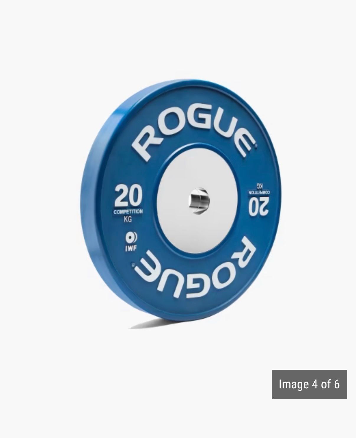 Rogue Fitness KG COMPETITION CALIBRATED OLYMPIC BUMPER WEIGHT PL - photo 5