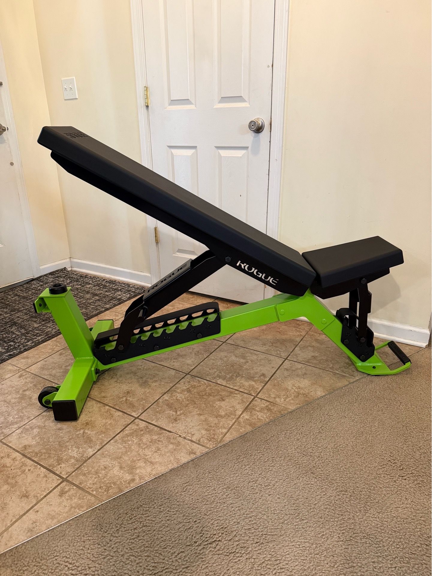 Rogue Fitness adjustable gym weight bench 3.0