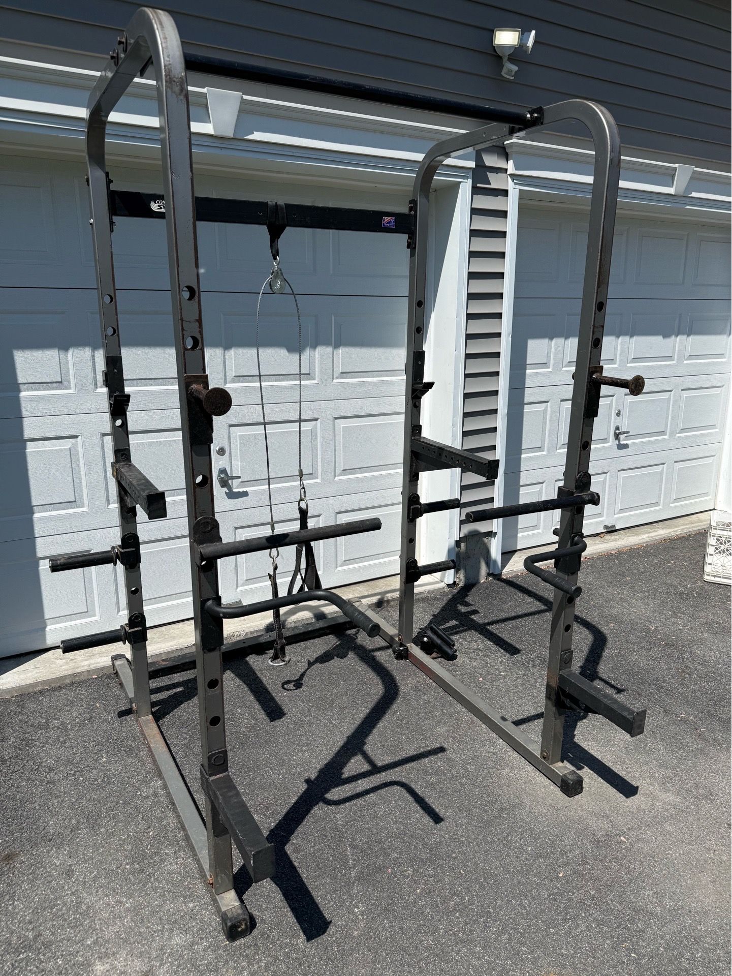 Fully Loaded Squat & Bench Press Rack Cage with Accessories - photo 2