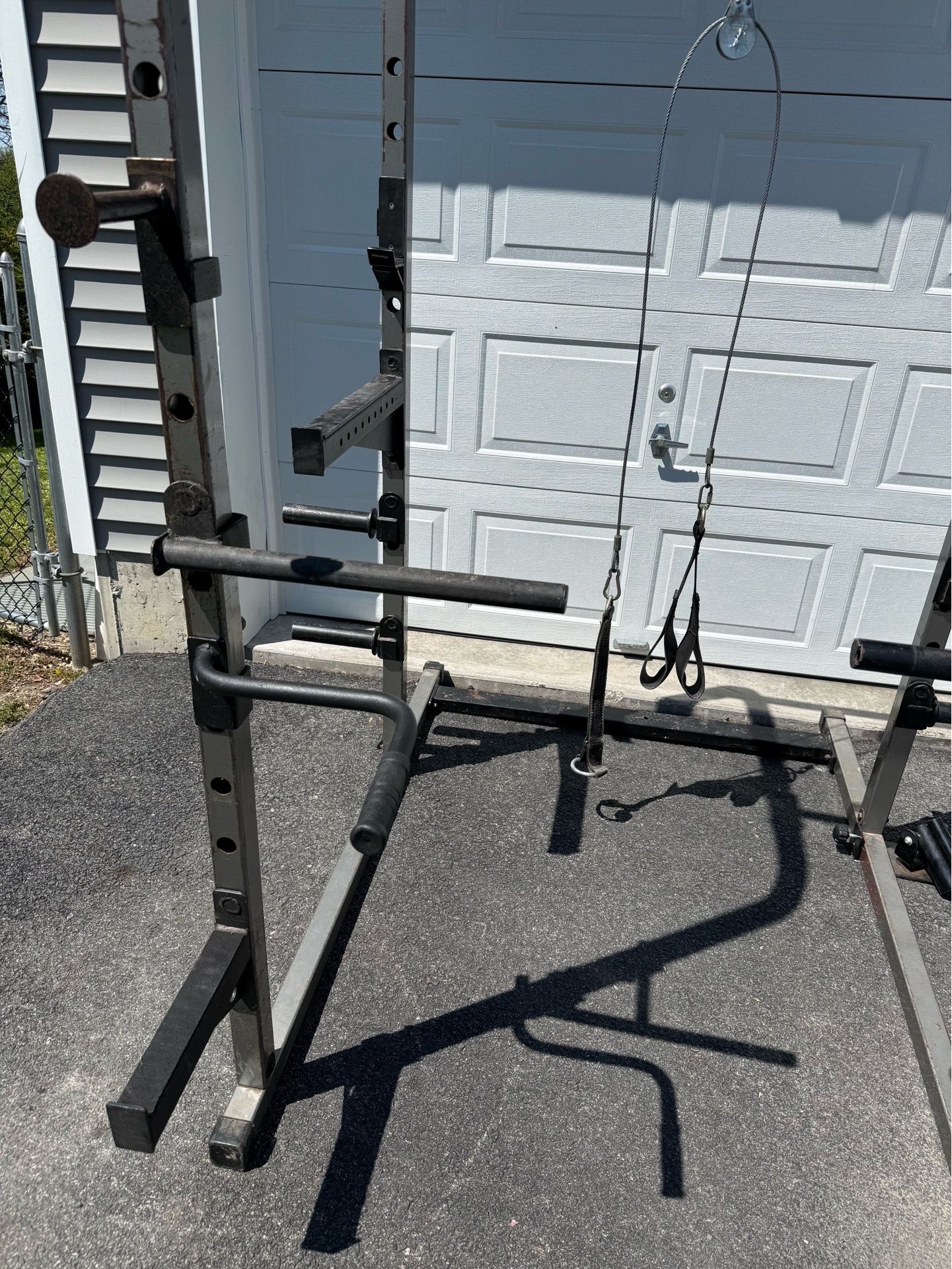 Fully Loaded Squat & Bench Press Rack Cage with Accessories - photo 3