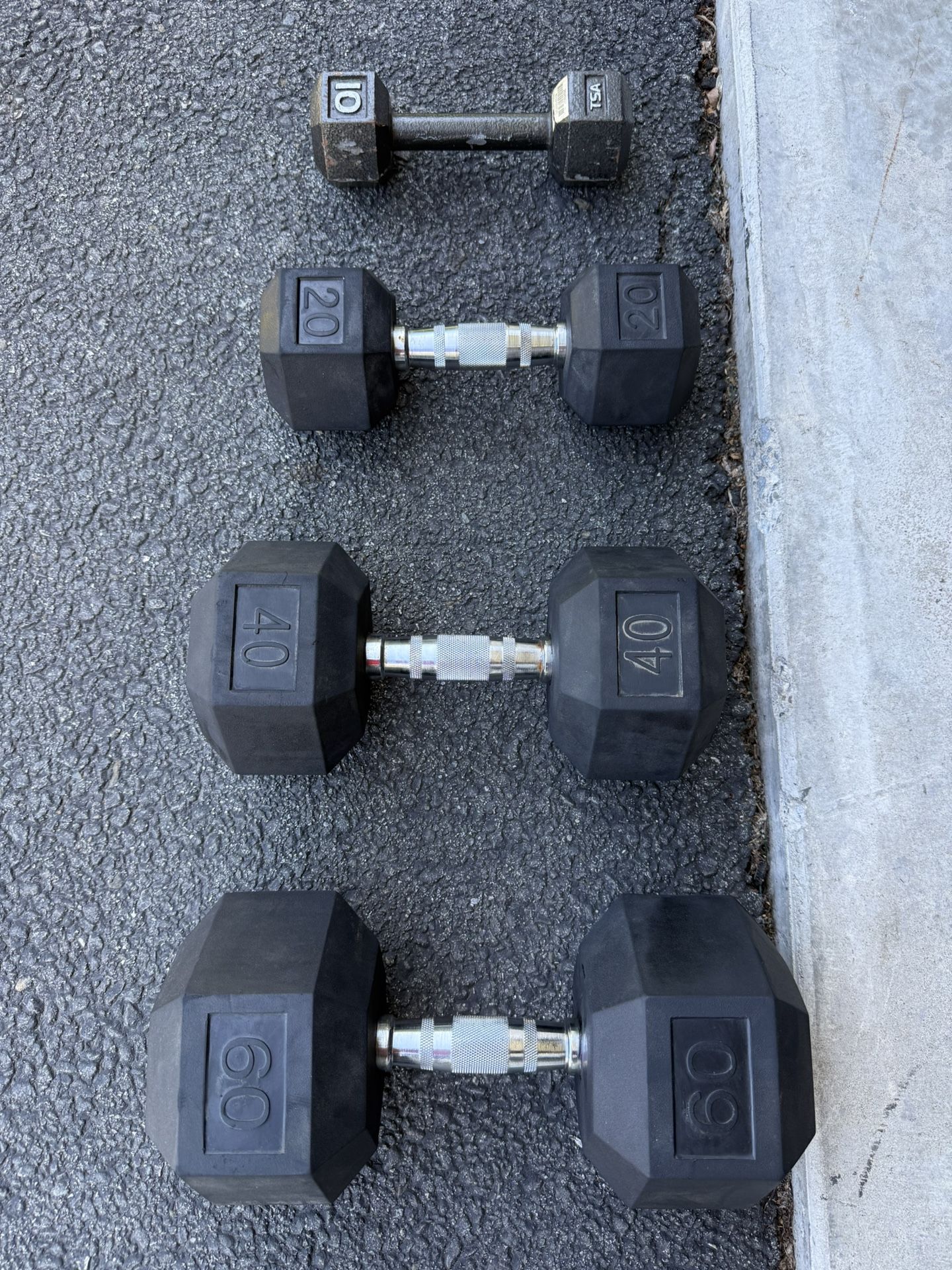 Single Dumbbells And Weight Plates ($1 A Pound)