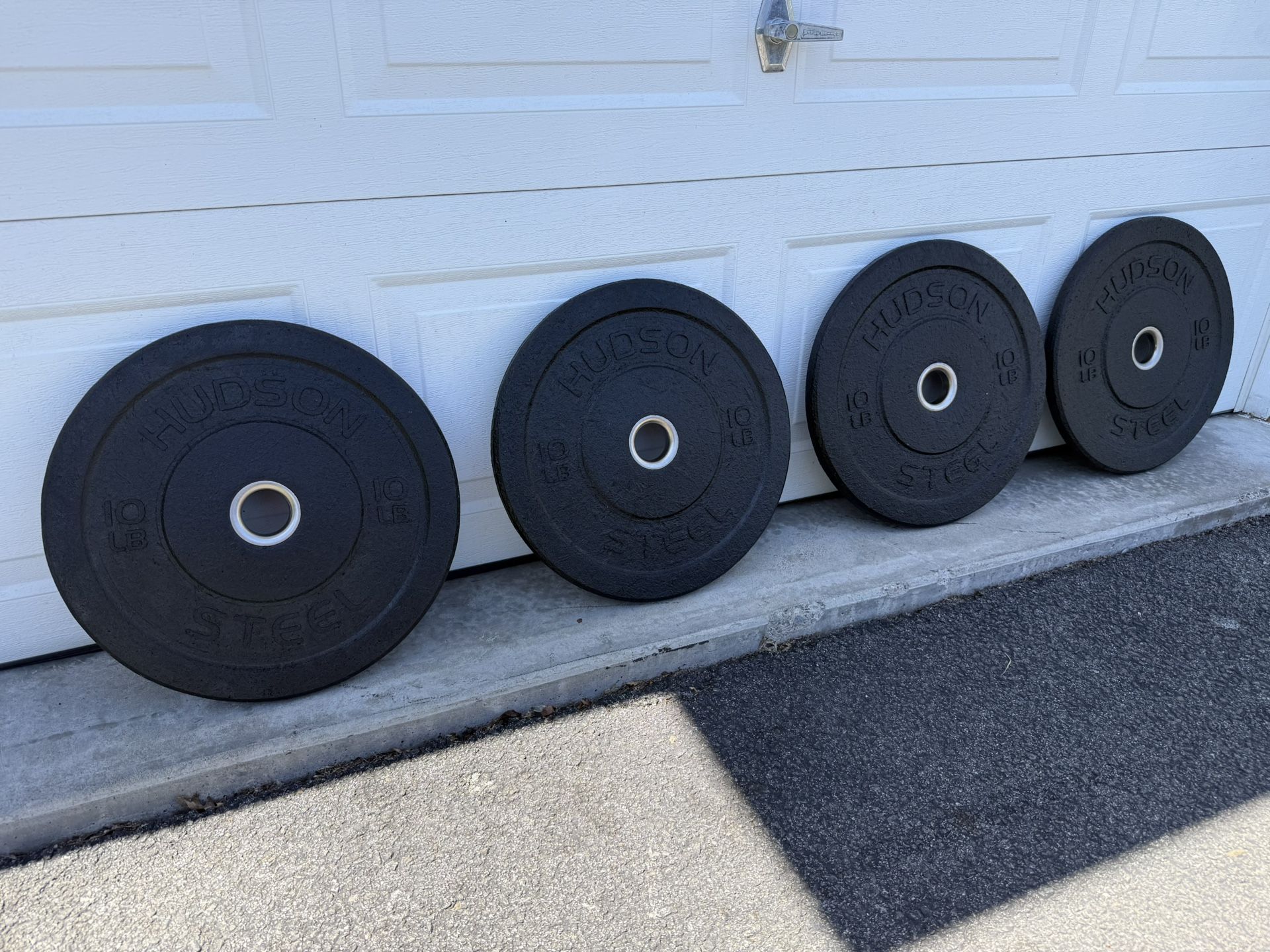Hudson Steel Rubber Olympic Bumper Plates