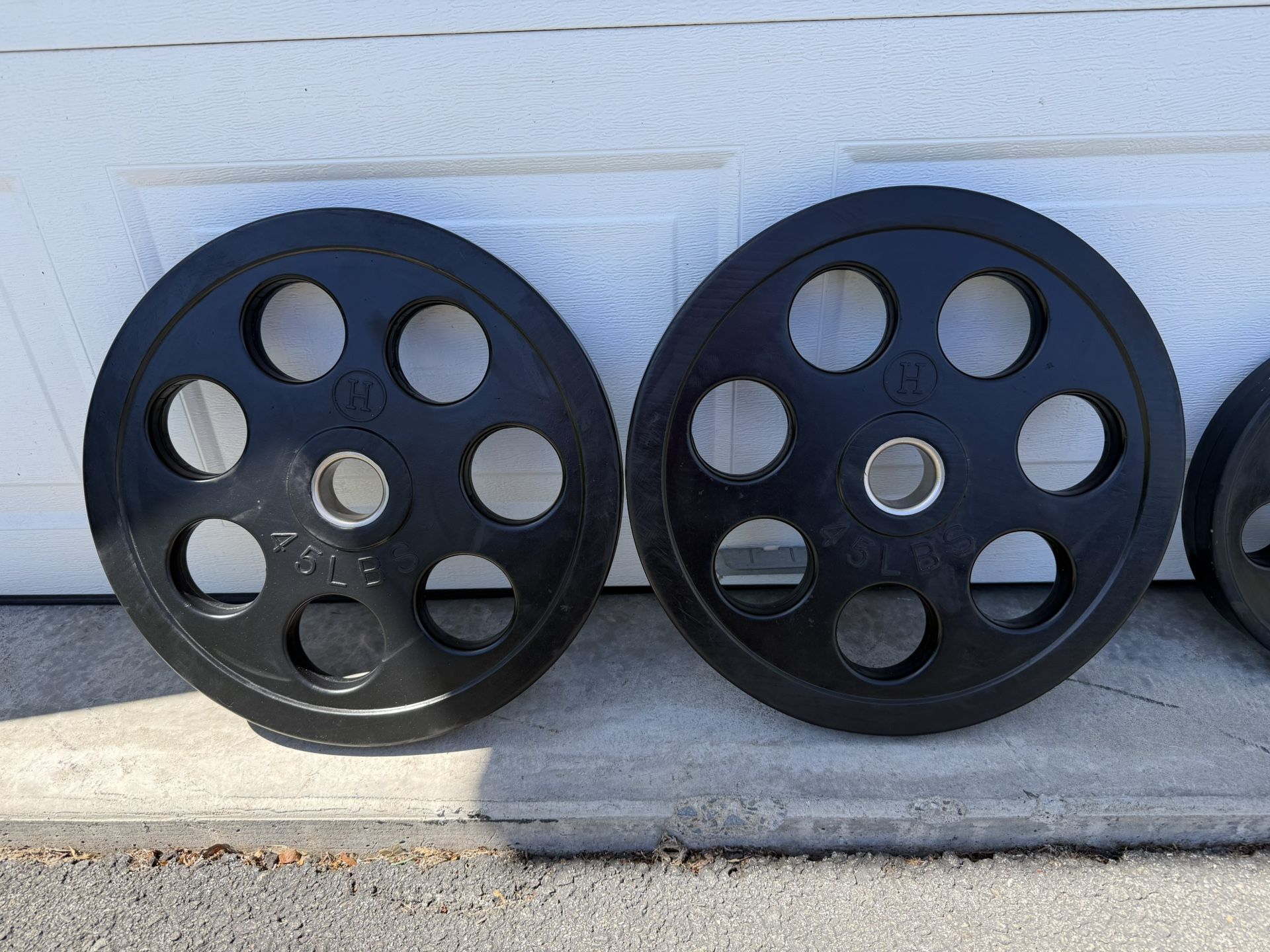 Hudson Steel Revolver Urethane Rubber Bumper Olympic Plates - photo 2