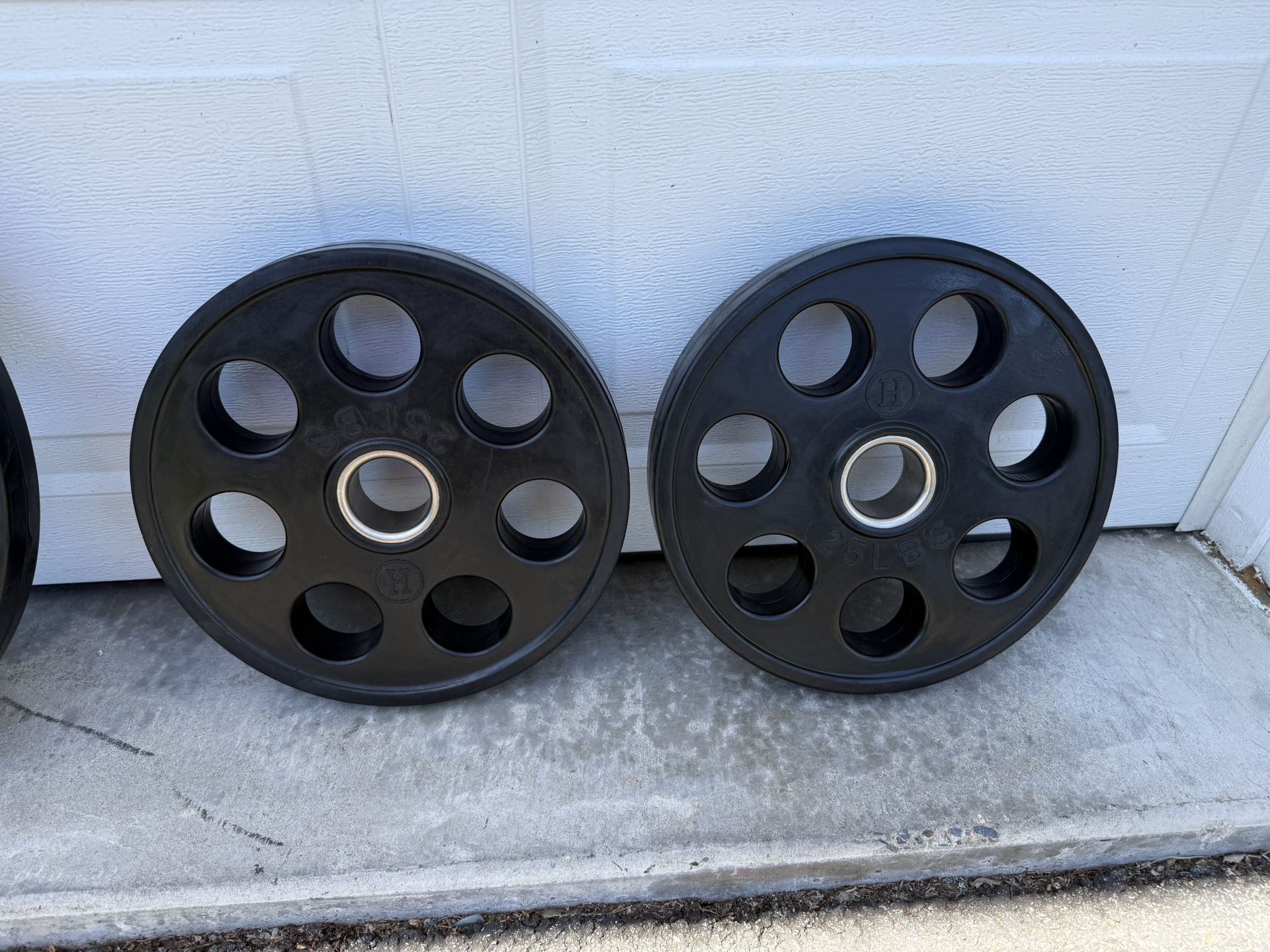 Hudson Steel Revolver Urethane Rubber Bumper Olympic Plates - photo 3