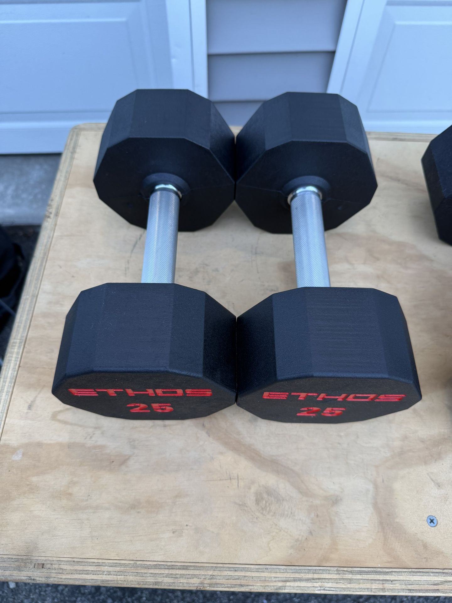 Brand New Ethos Rubber Dumbbells - photo 5
