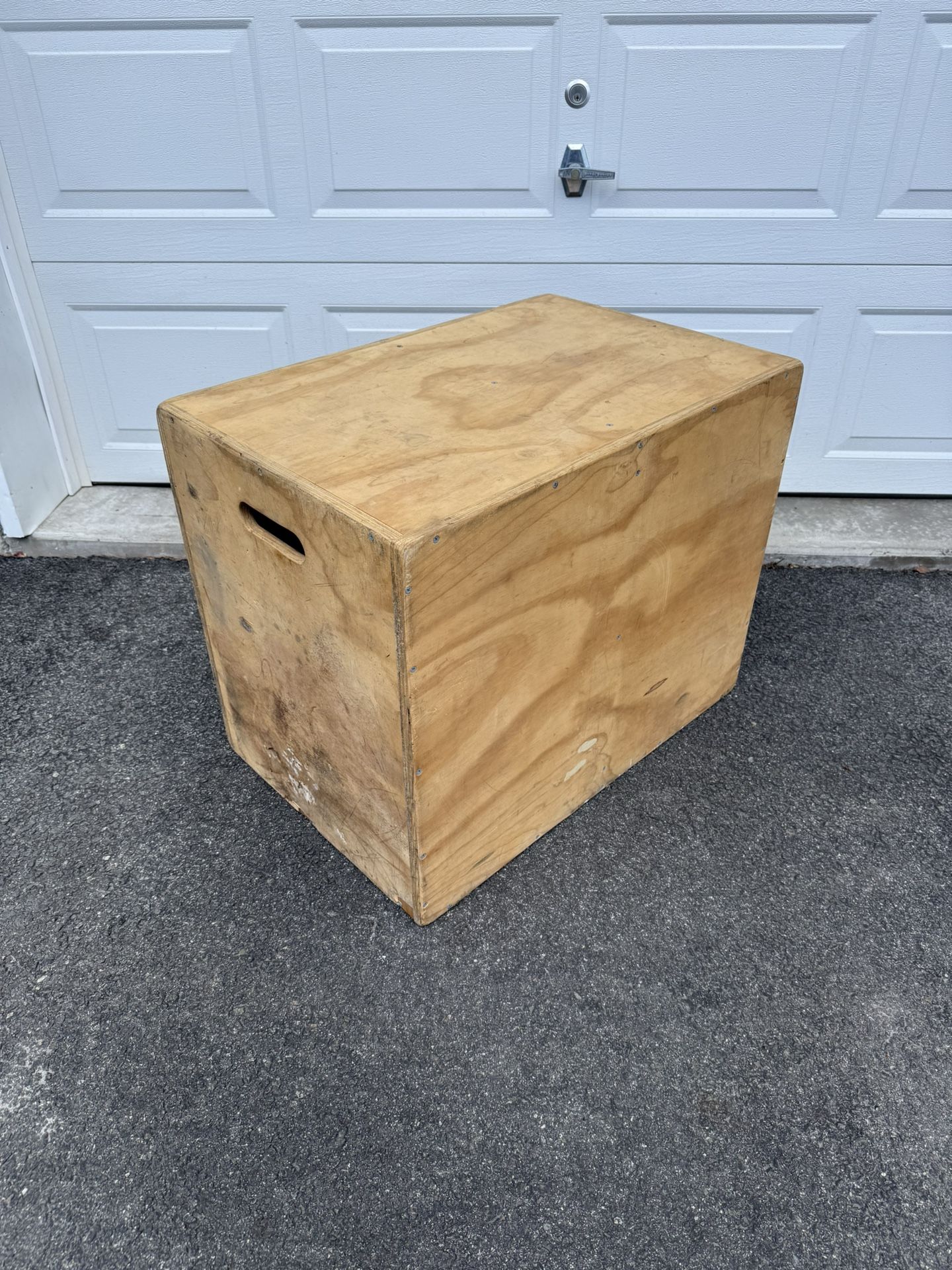 3-in-1 Wood Plyo Box Jump Training Crossfit Gym Equipment