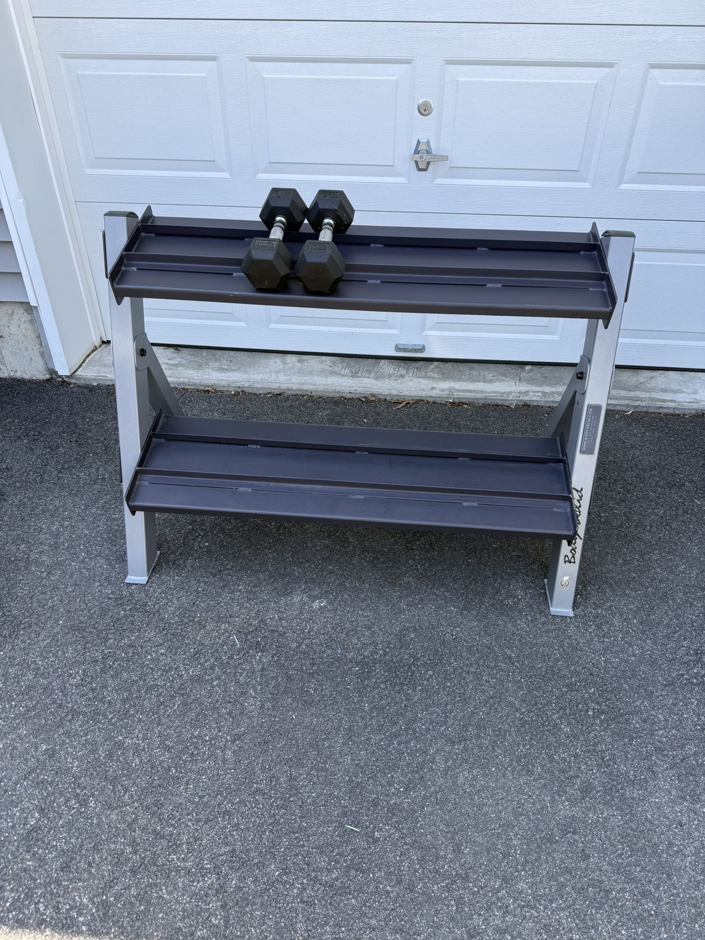 Body Solid Dumbbell And Kettlebell Storage Rack - photo 5