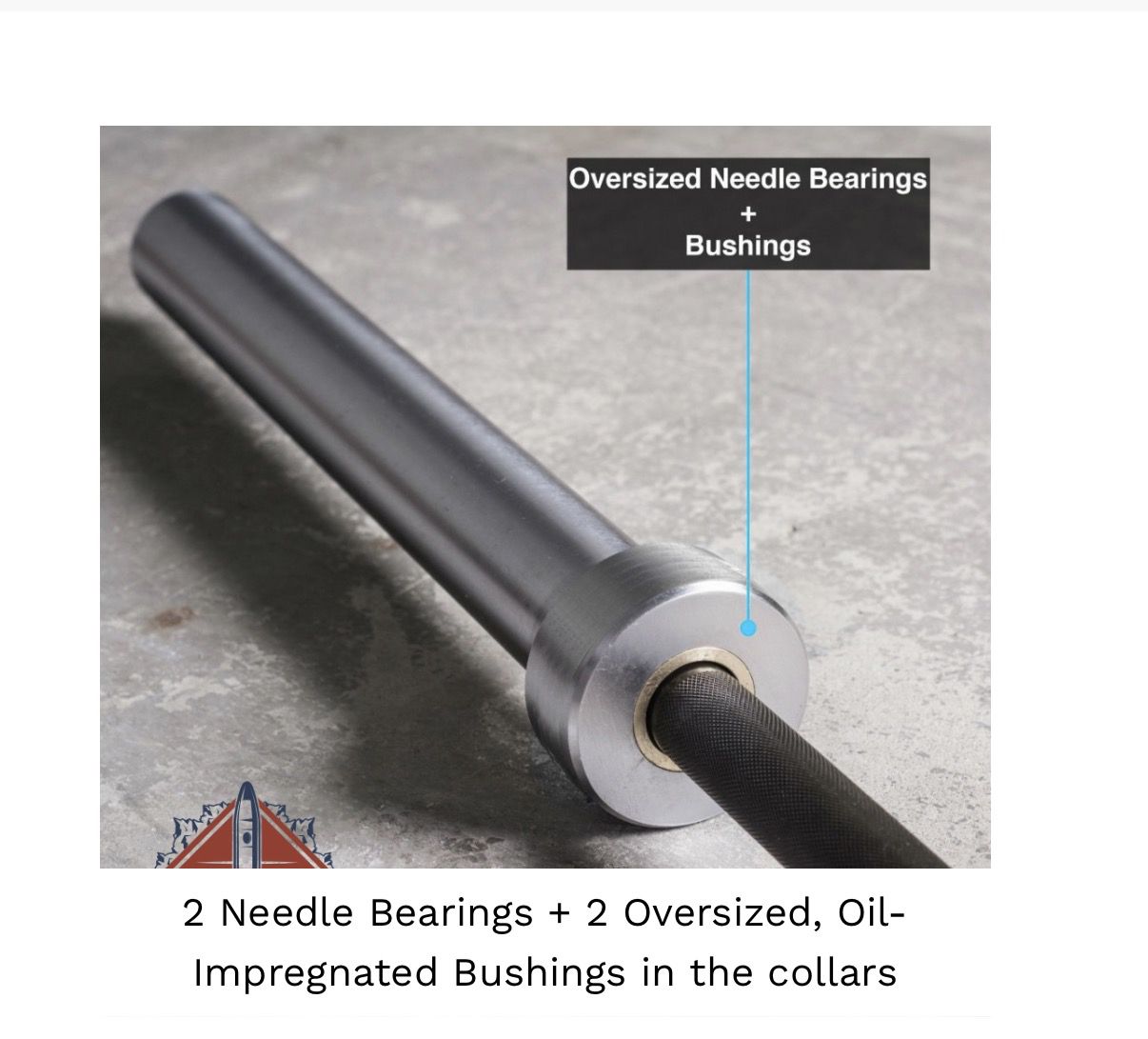 Get RXd CrossFit Olympic Weightlifting Barbell - photo 4