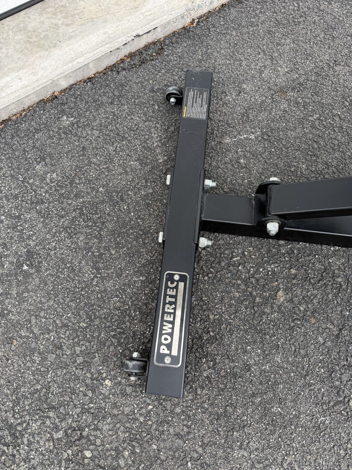Powertec adjustable gym weight bench FID - photo 2