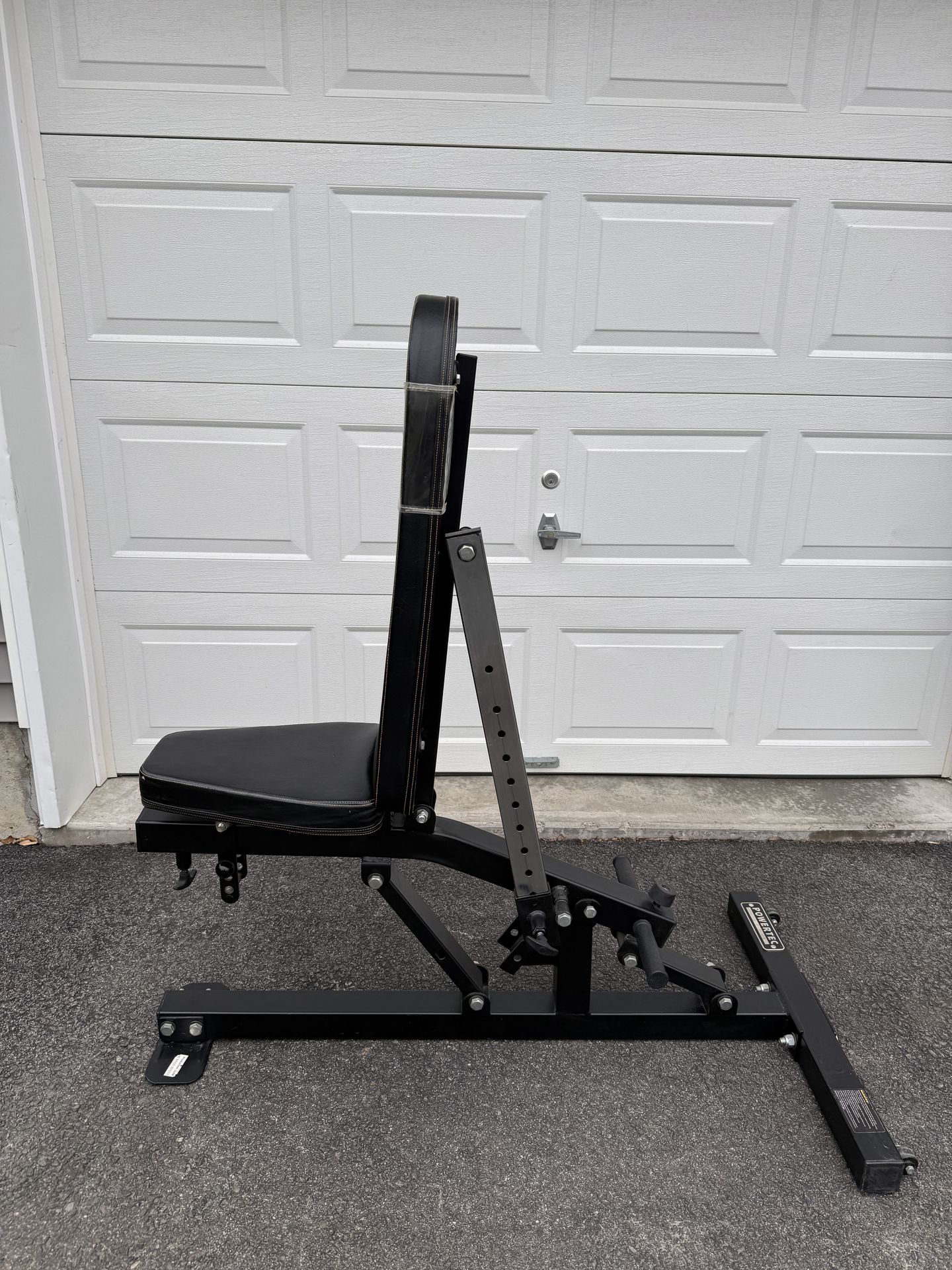 Powertec adjustable gym weight bench FID - photo 5
