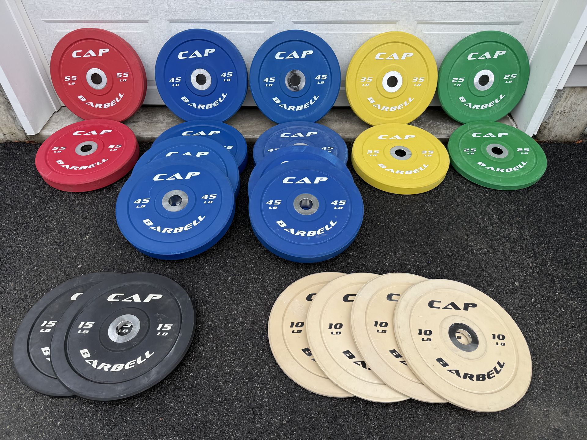 Olympic Rubber Bumper Weight Plates