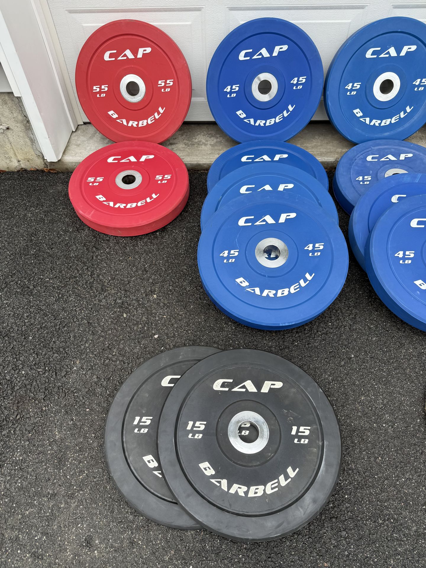 Olympic Rubber Bumper Weight Plates - photo 2