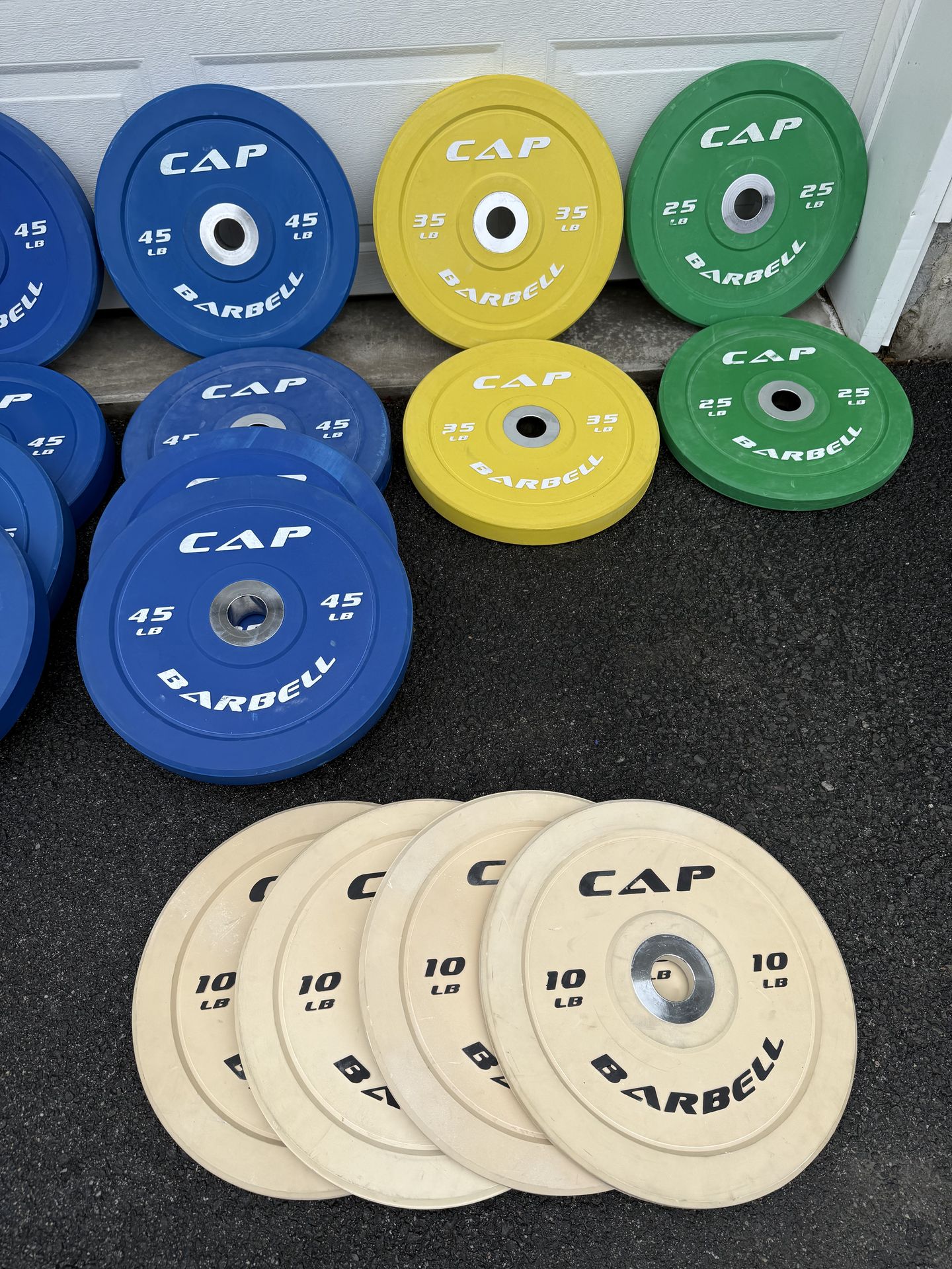 Olympic Rubber Bumper Weight Plates - photo 3