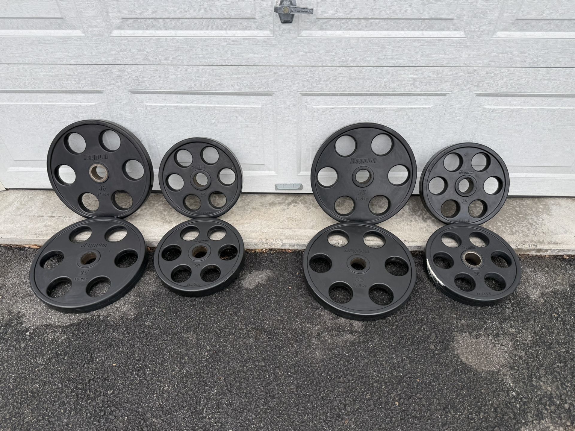 Magnum Urethane Olympic 6 Shooter Bumper Plate Sets - photo 2