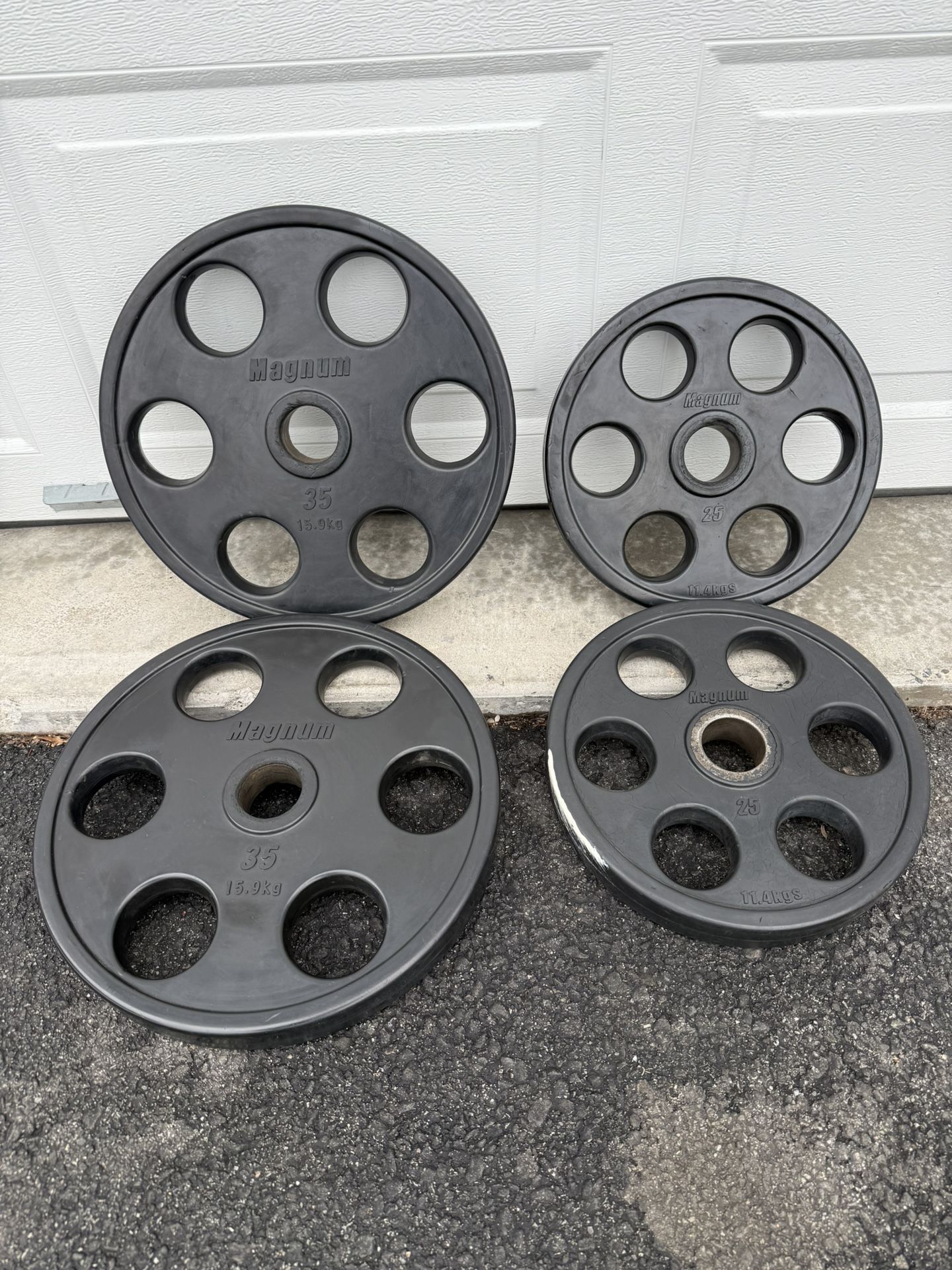 Magnum Urethane Olympic 6 Shooter Bumper Plate Sets - photo 3