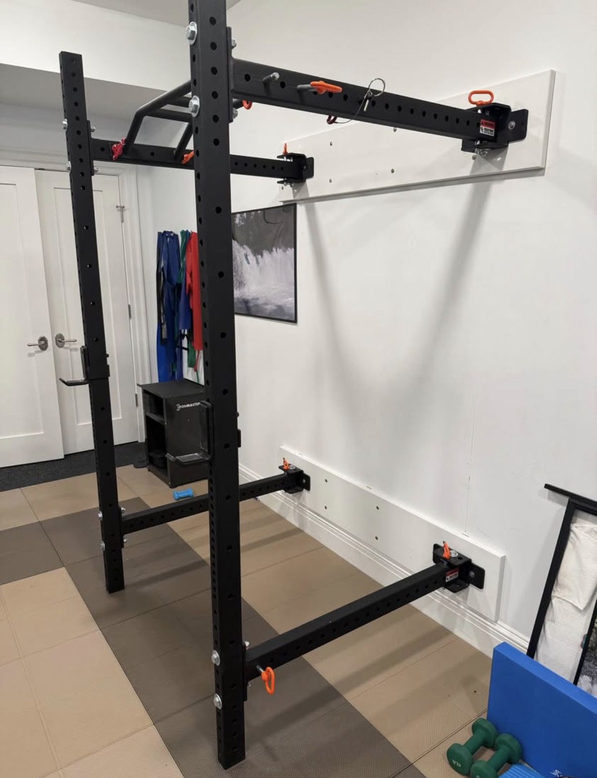 Rogue Fitness Fold Back Wall Mount Squat Rack + Attachments - photo 3