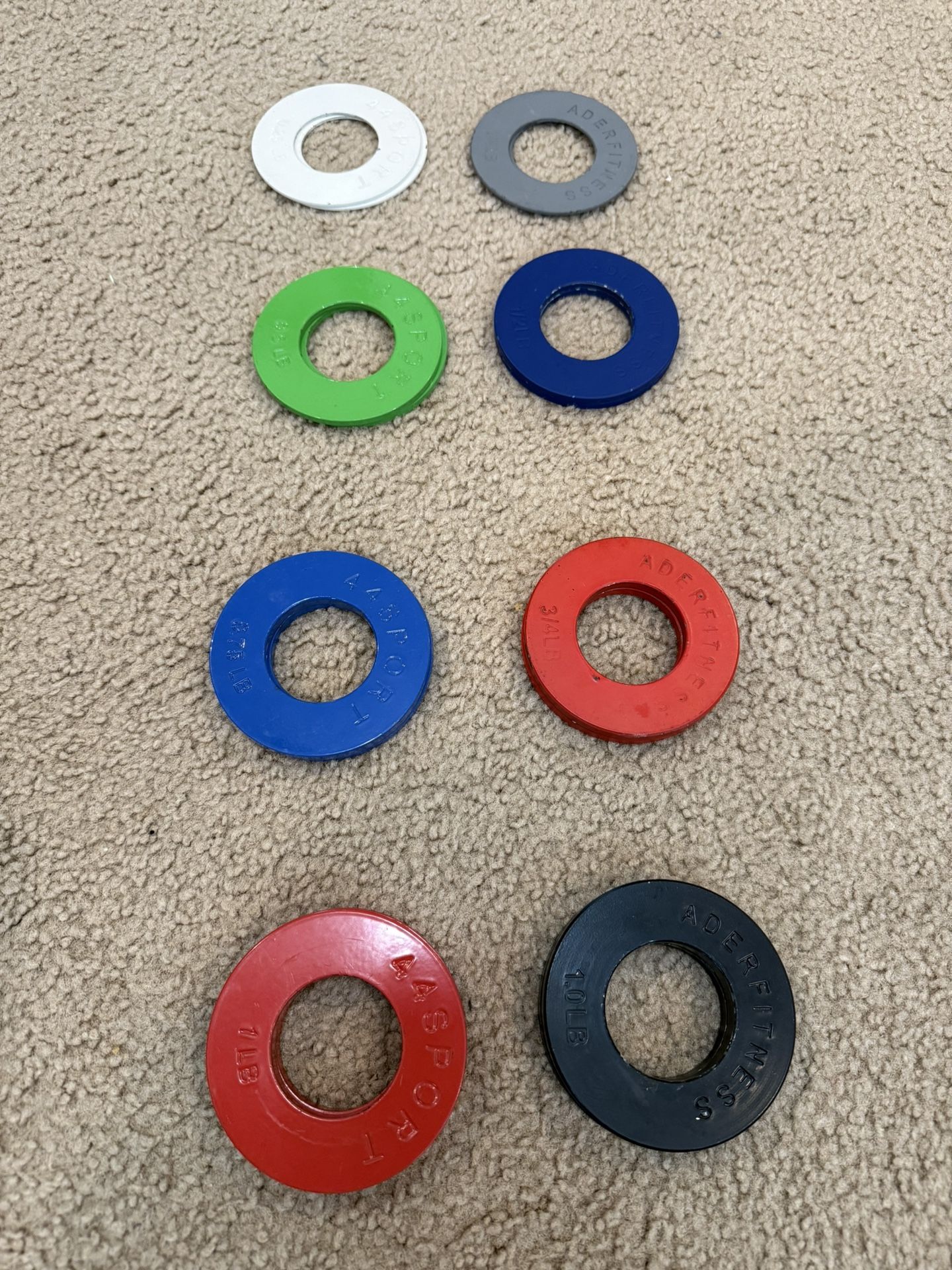 Full Fractional Olympic Weight Plate Set - photo 2