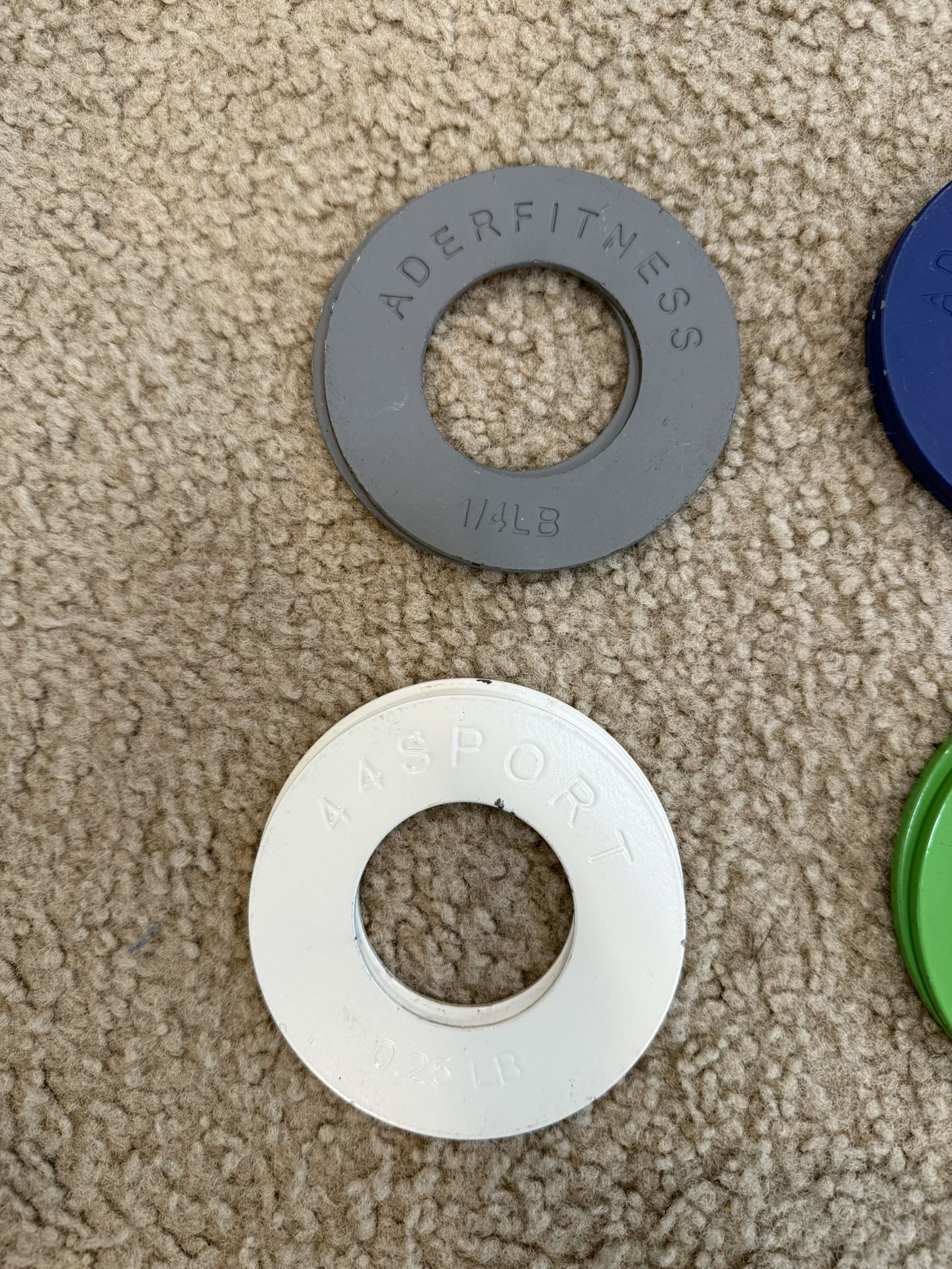 Full Fractional Olympic Weight Plate Set - photo 3