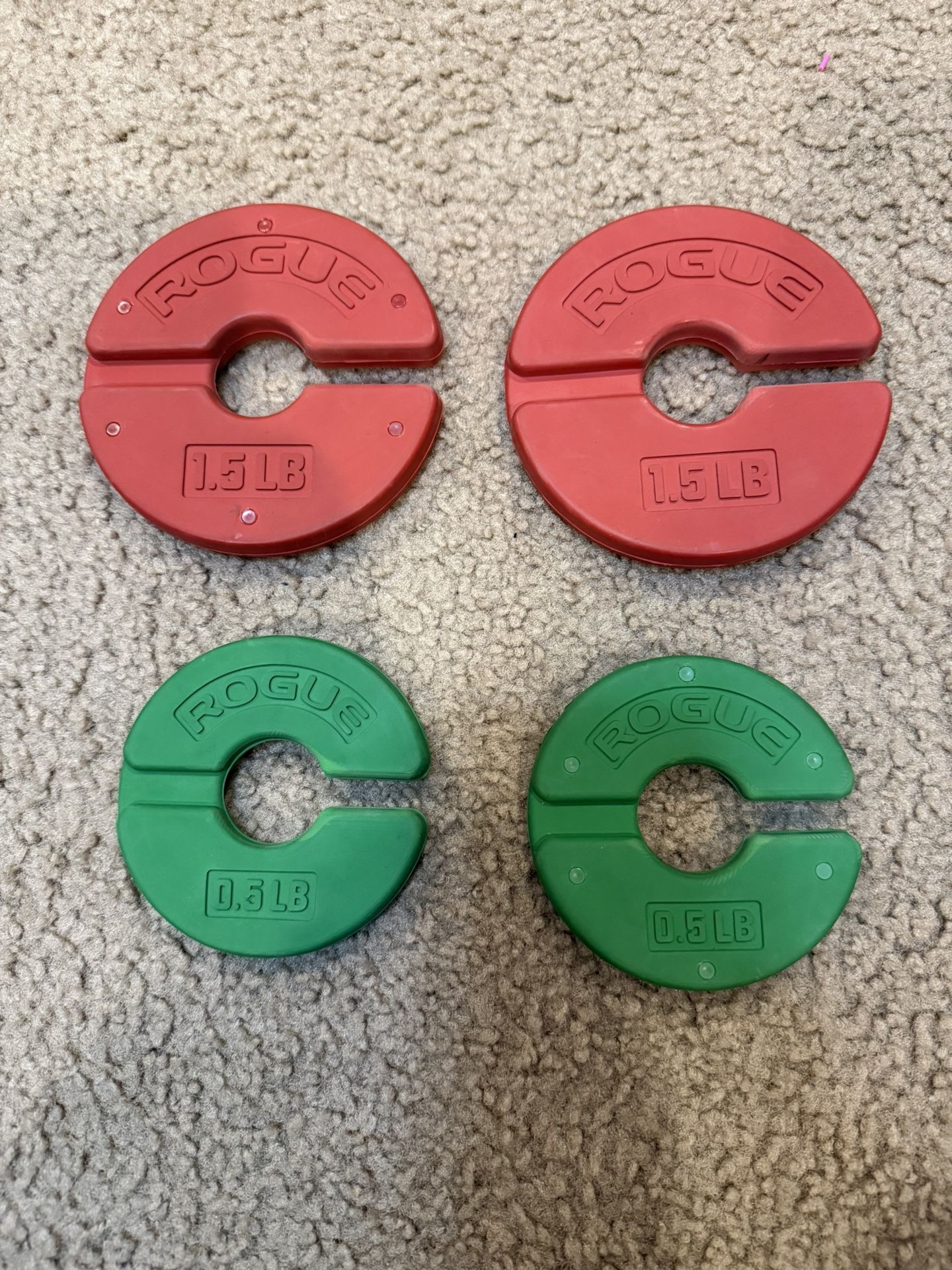 Rogue Fitness Add-On Kettlebell & Dumbbell Rubber Change Plates