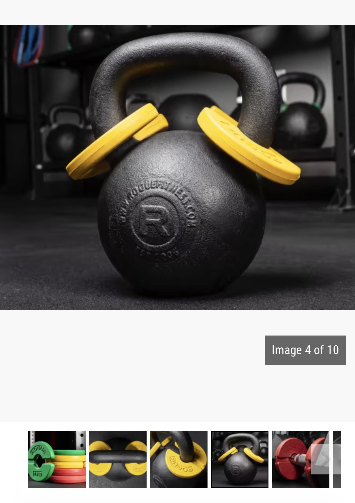 Rogue Fitness Add-On Kettlebell & Dumbbell Rubber Change Plates - photo 5