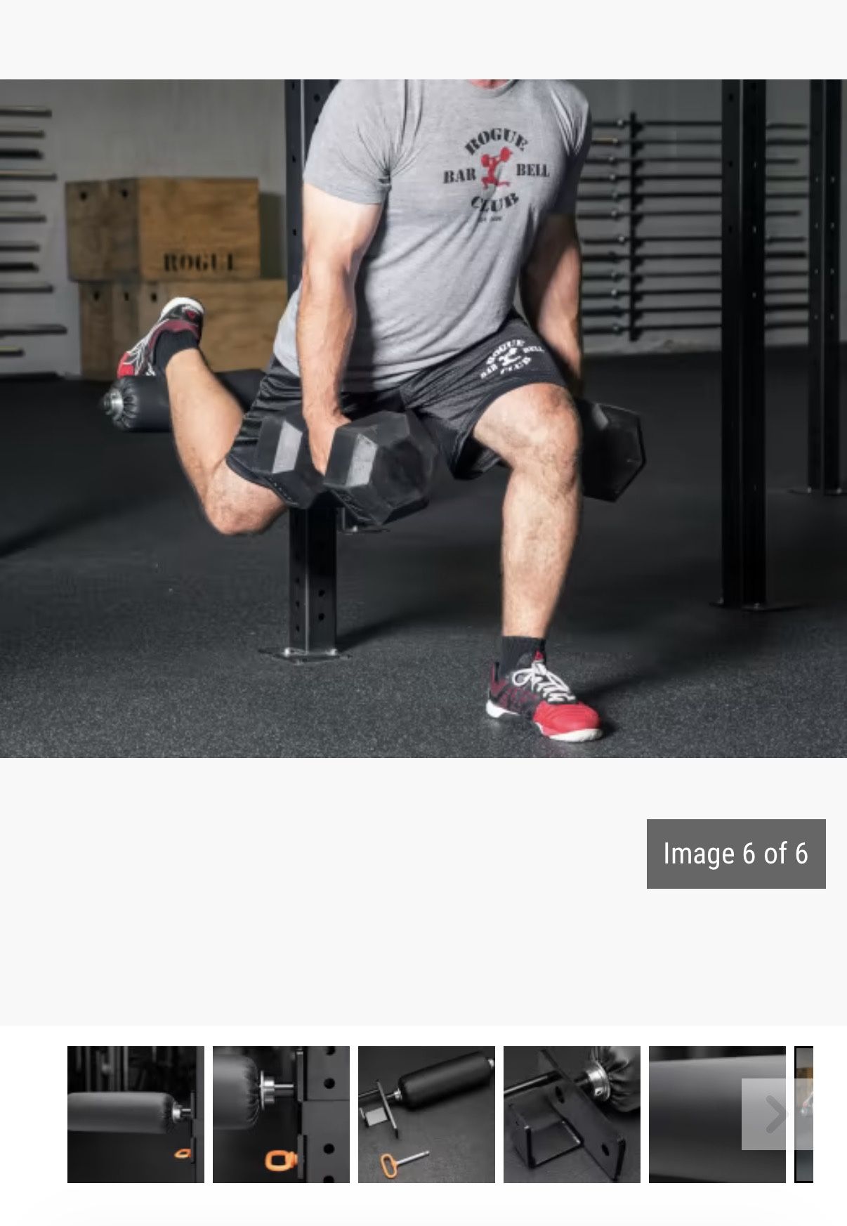 Rogue Fitness Rack Mount Leg Roller - photo 3