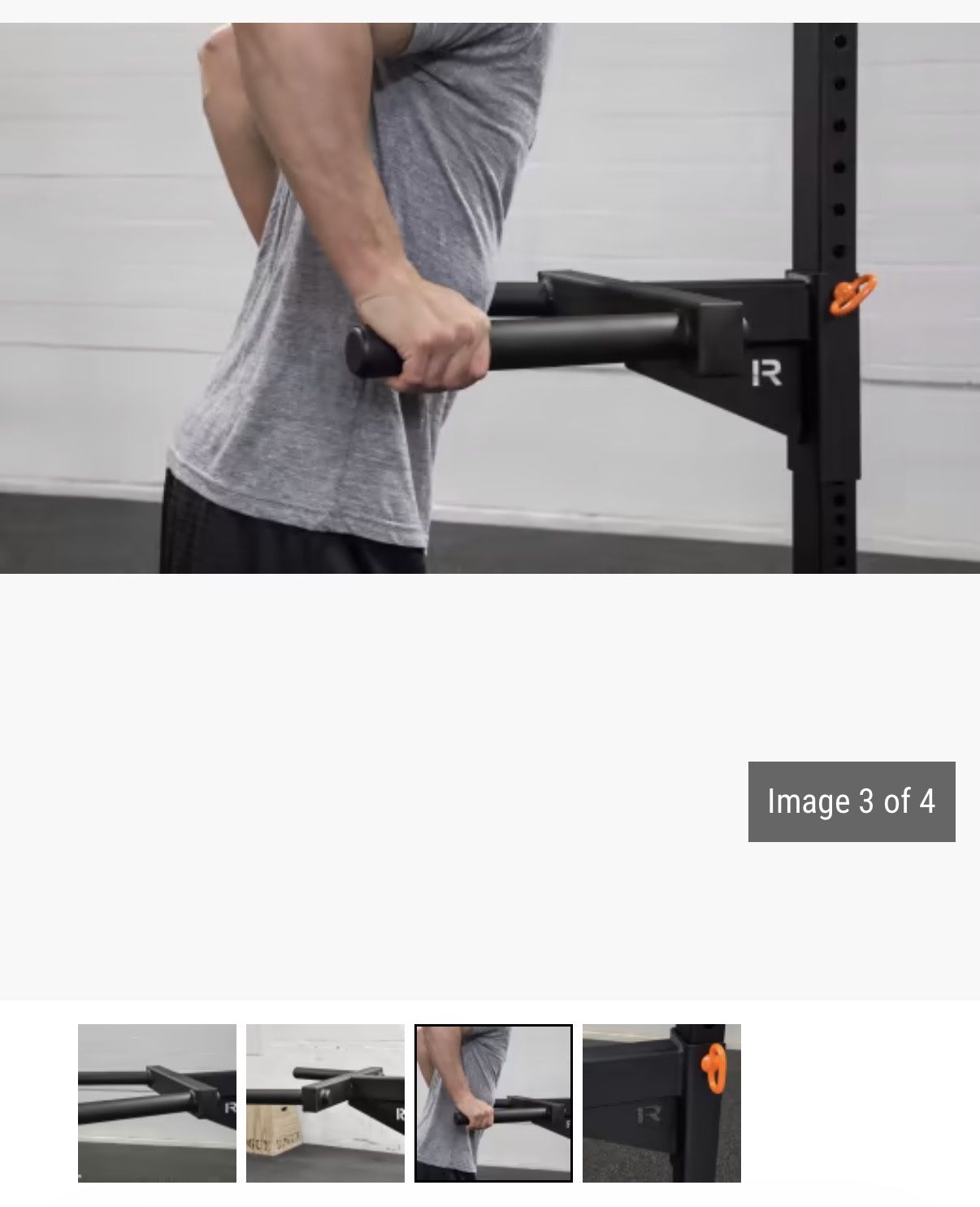 Rogue Fitness Matador Dip Handle Rack Attachment - photo 5