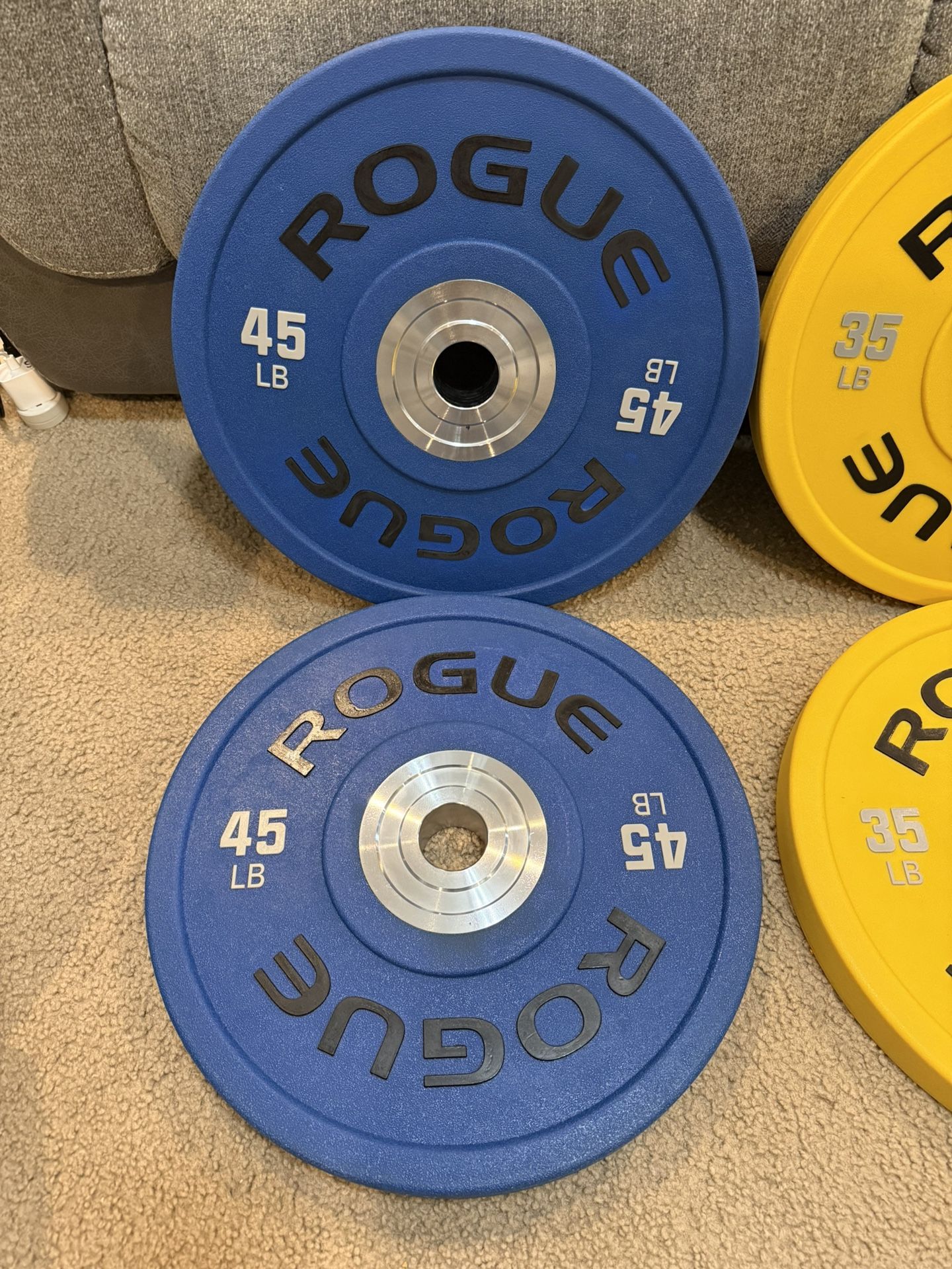 Rogue Fitness Urethane Olympic Bumper Plate Set - photo 3