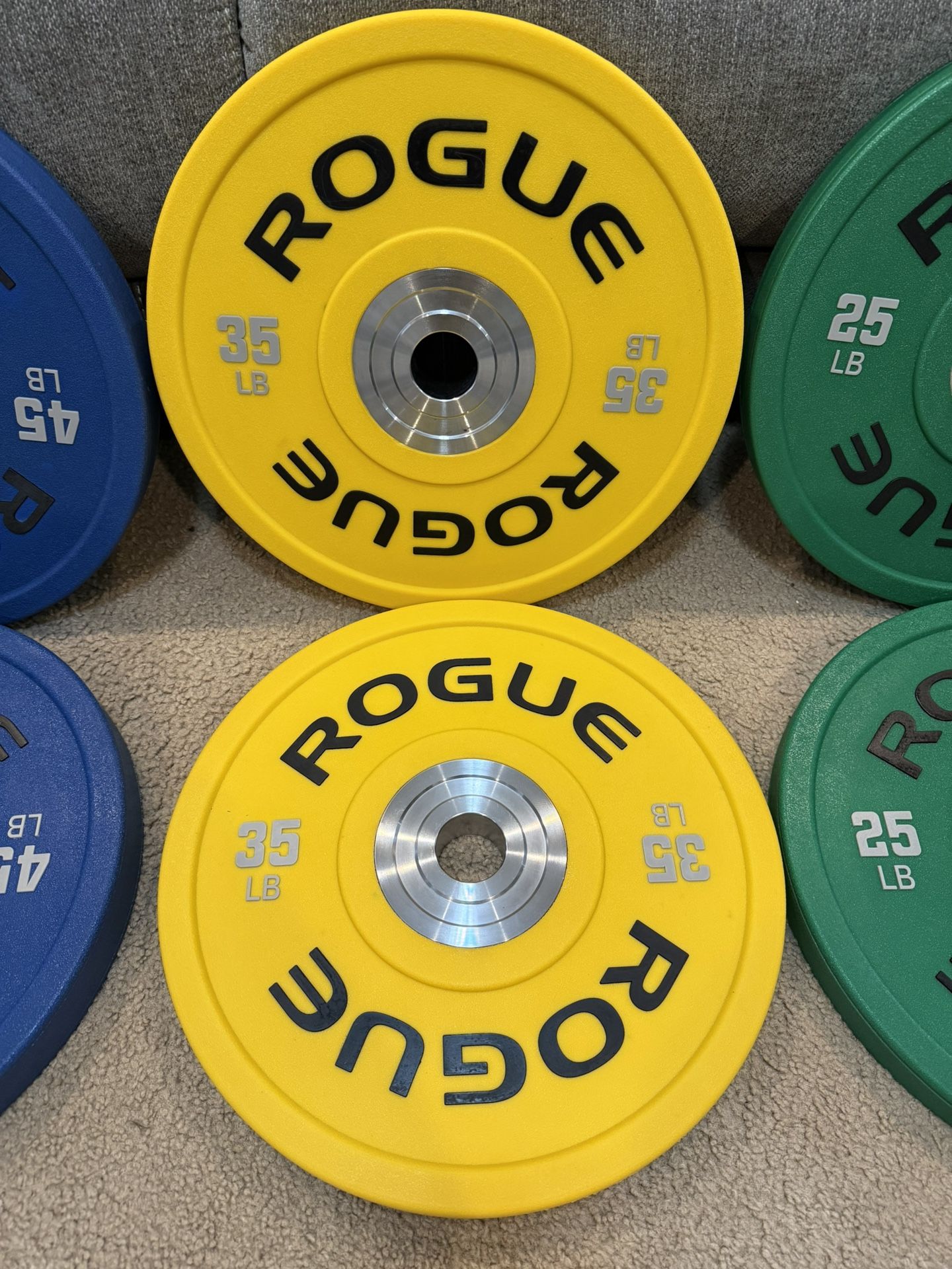 Rogue Fitness Urethane Olympic Bumper Plate Set - photo 4