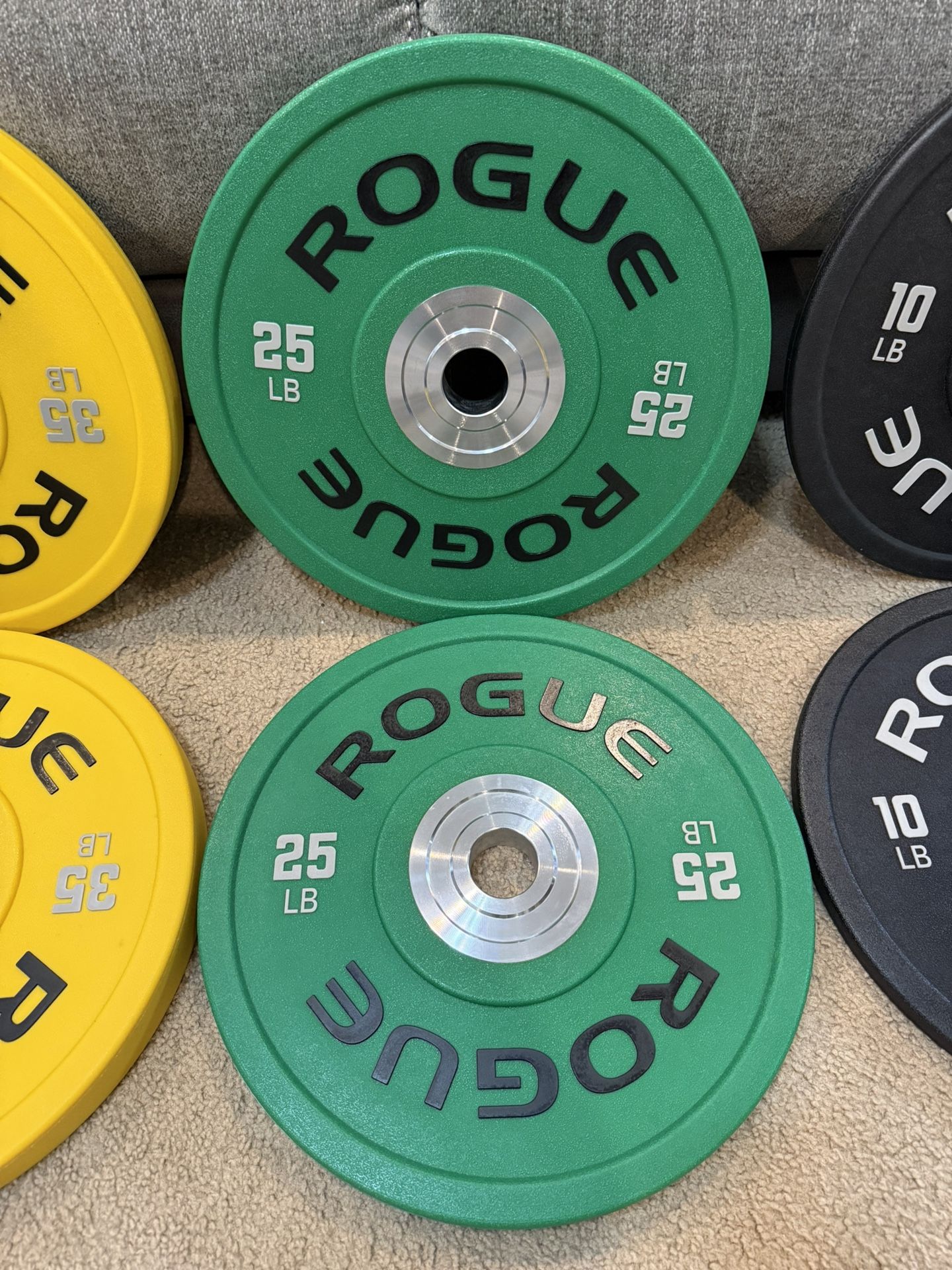Rogue Fitness Urethane Olympic Bumper Plate Set - photo 5