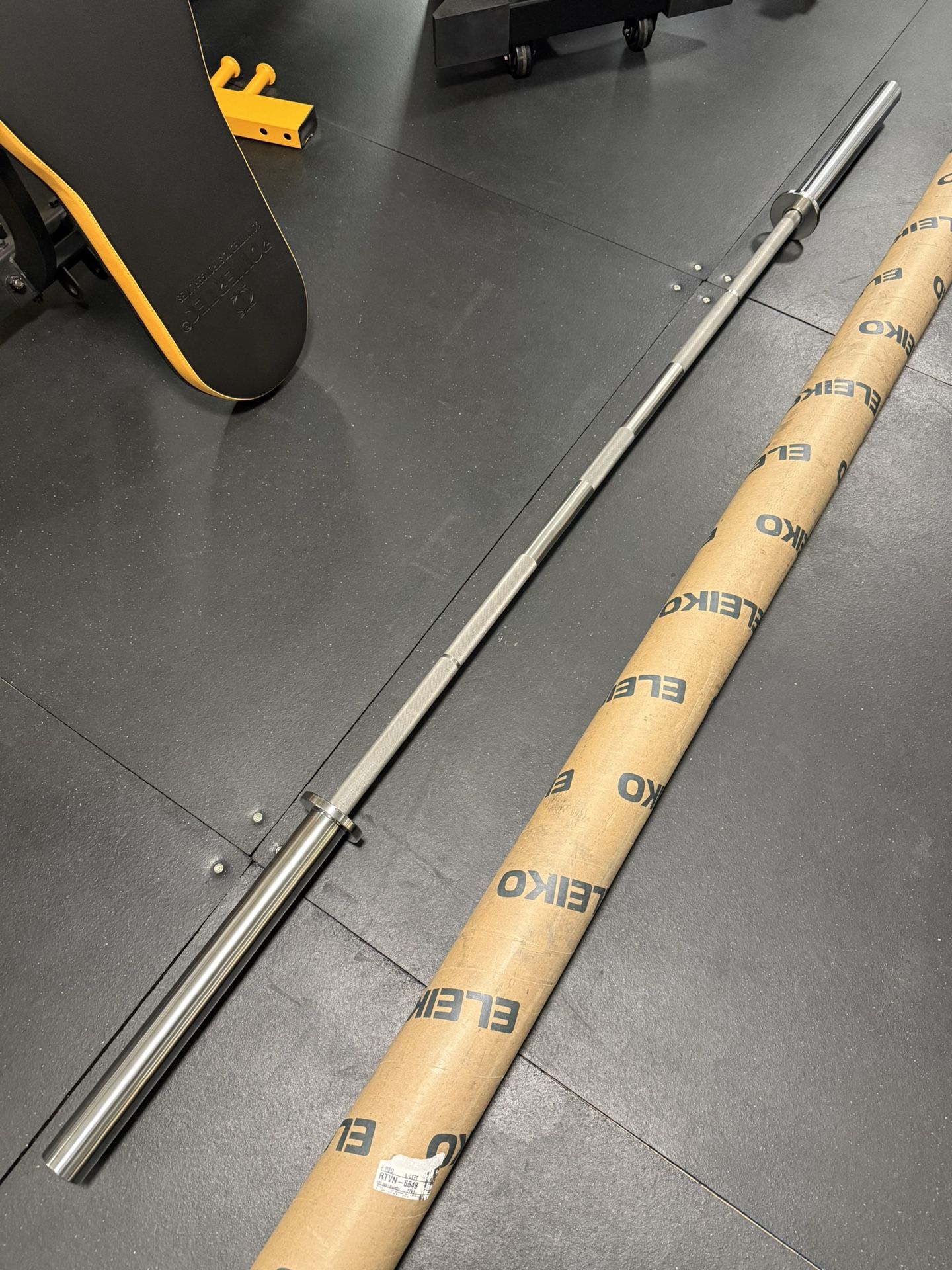 Eleiko Stainless Steel Powerlifting Olympic Barbell - photo 2
