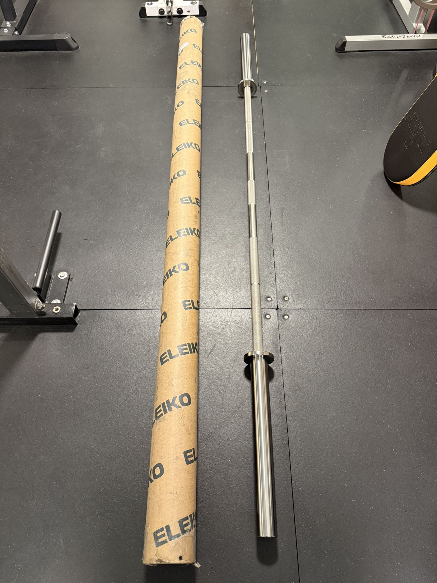 Eleiko Stainless Steel Powerlifting Olympic Barbell - photo 3