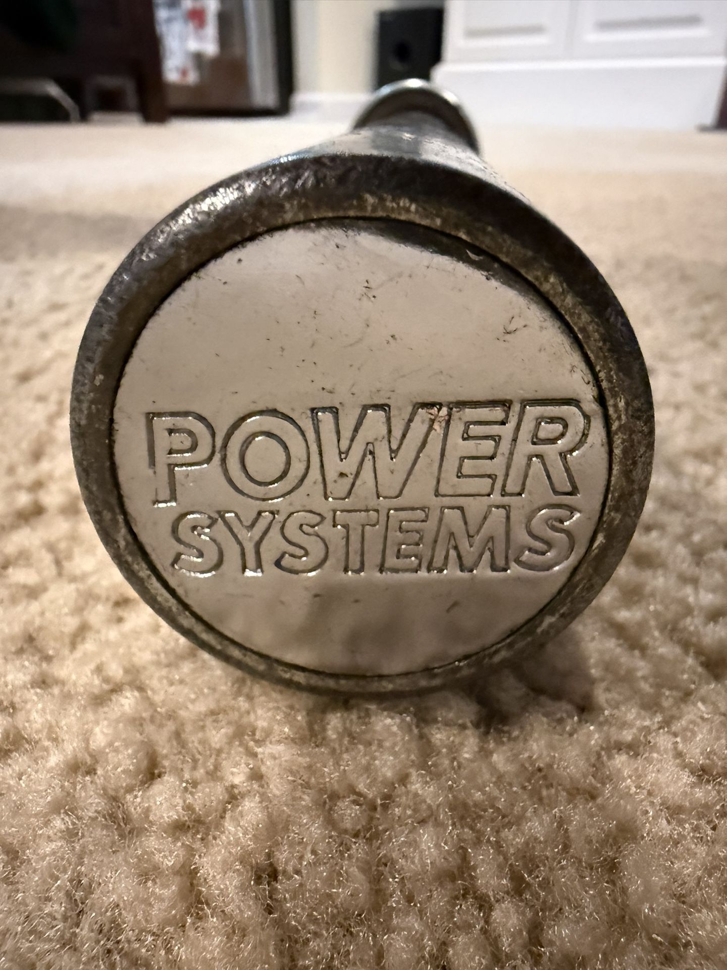 Power Systems Stainless Steel Olympic Weightlifting Barbell