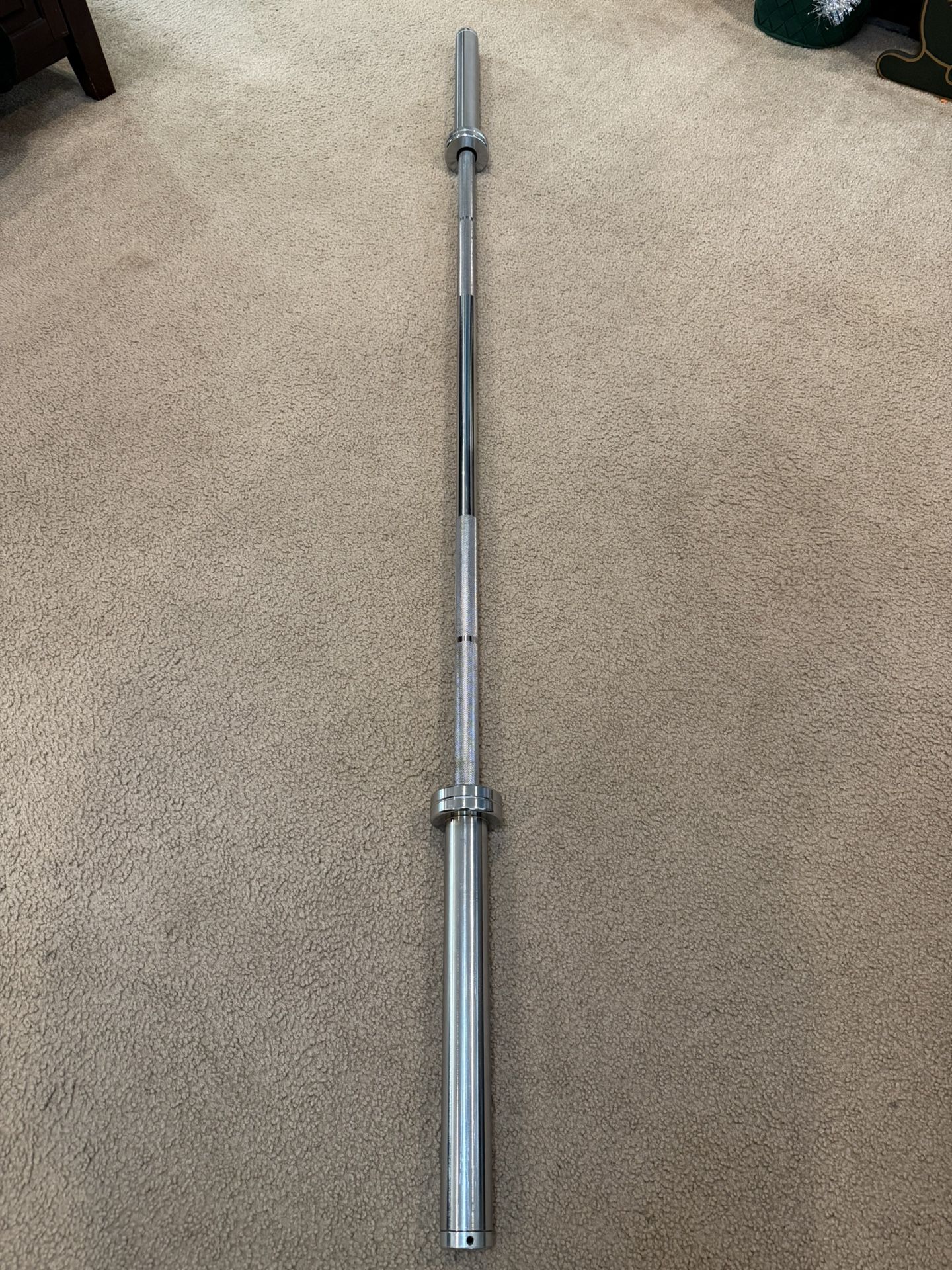 York Barbell 32MM Bench Press & Squat Olympic Barbell - photo 4