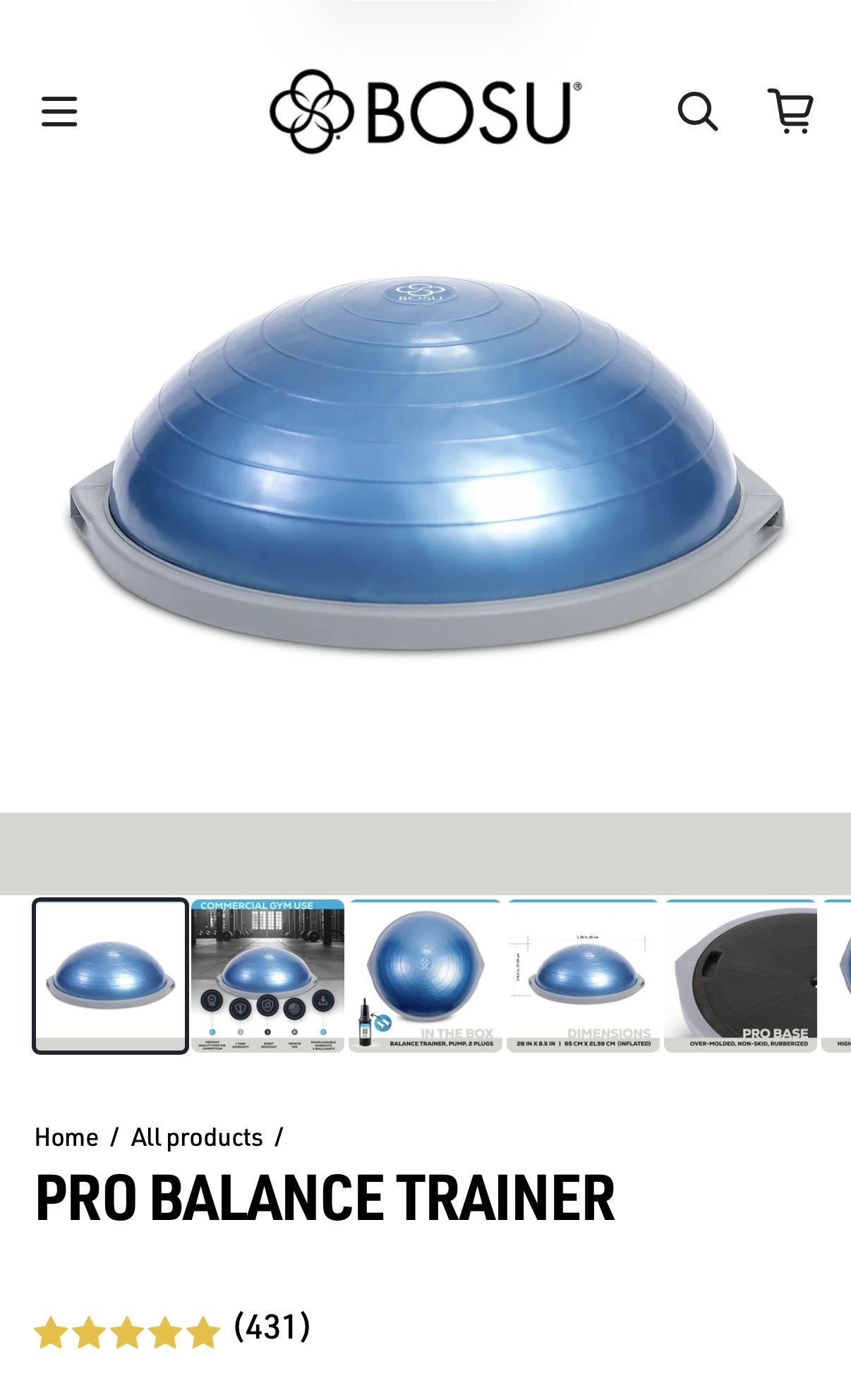 Bosu Balance Trainer Pro - photo 2