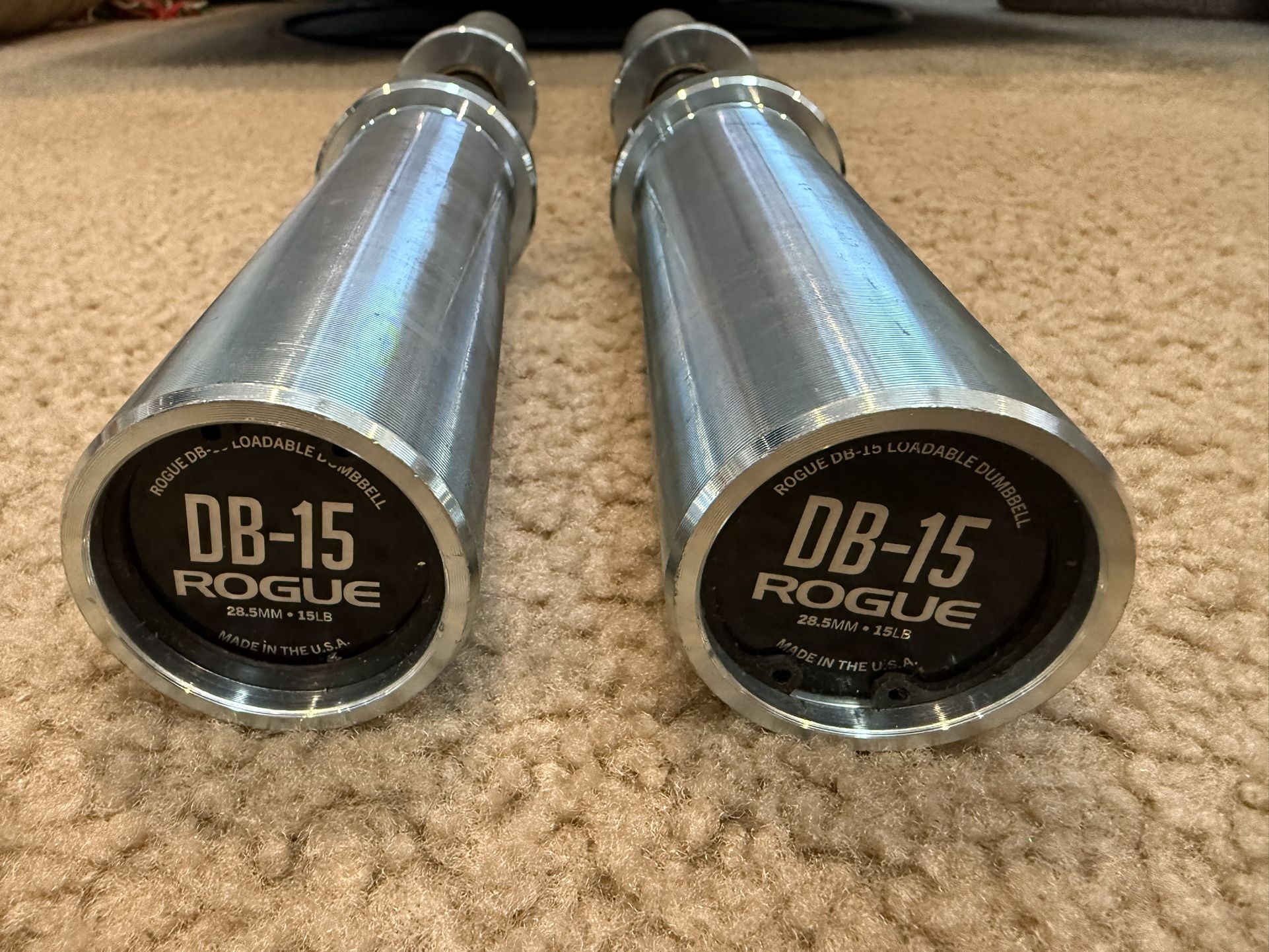 Rogue Fitness DB-15 Olympic Loadable Dumbbell Handles - photo 3